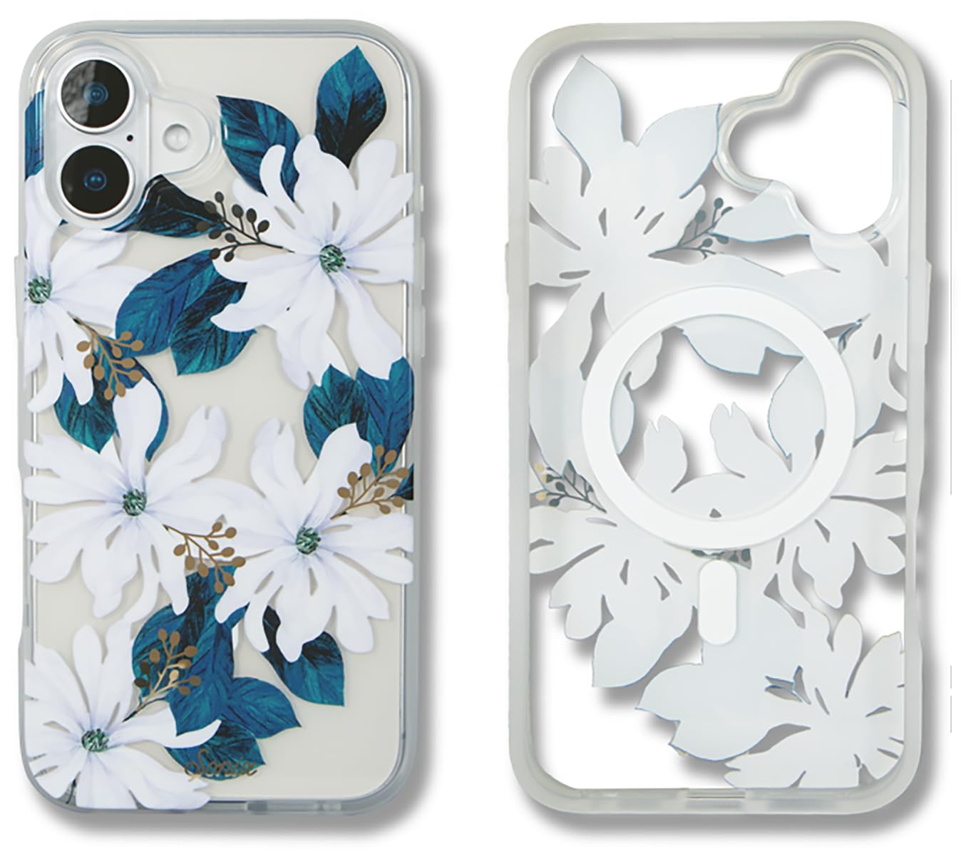 Sonix Case For Iphone 16 Plus | Compatible With Magsafe | 10Ft Drop Tested | Delilah Flower