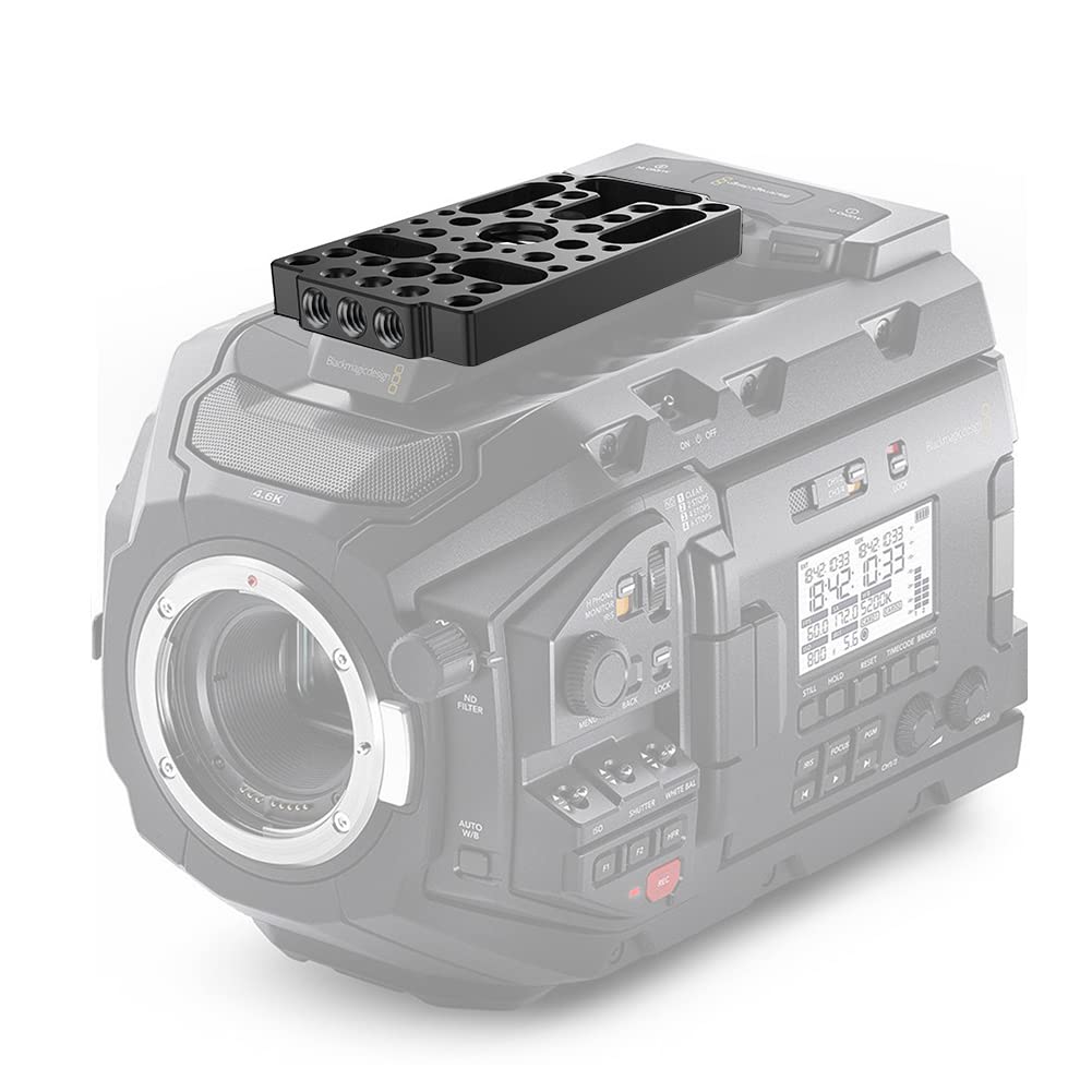 Niceyrig Multifunctional Camera Cheese Easy Plate With Cold Shoe Mount For Railblocks, Dovetails And Short Rods