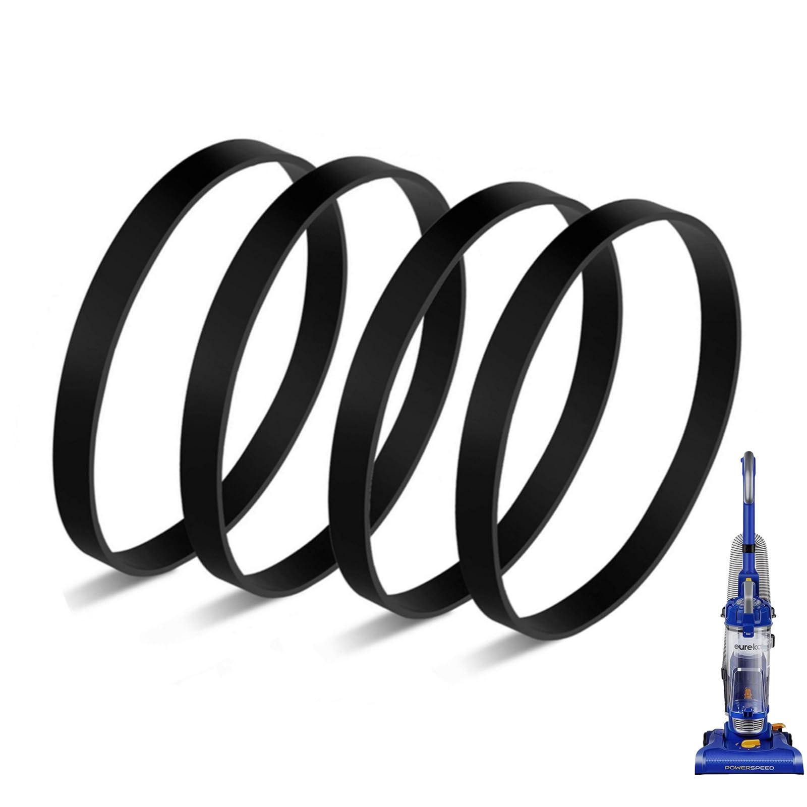 JEDELEOS Replacement Belts for Eureka PowerSpeed NEU180 NEU181 NEU181A NEU182 NEU182A NEU182B NEU186 NEU188 NEU188A NEU190 NEU19