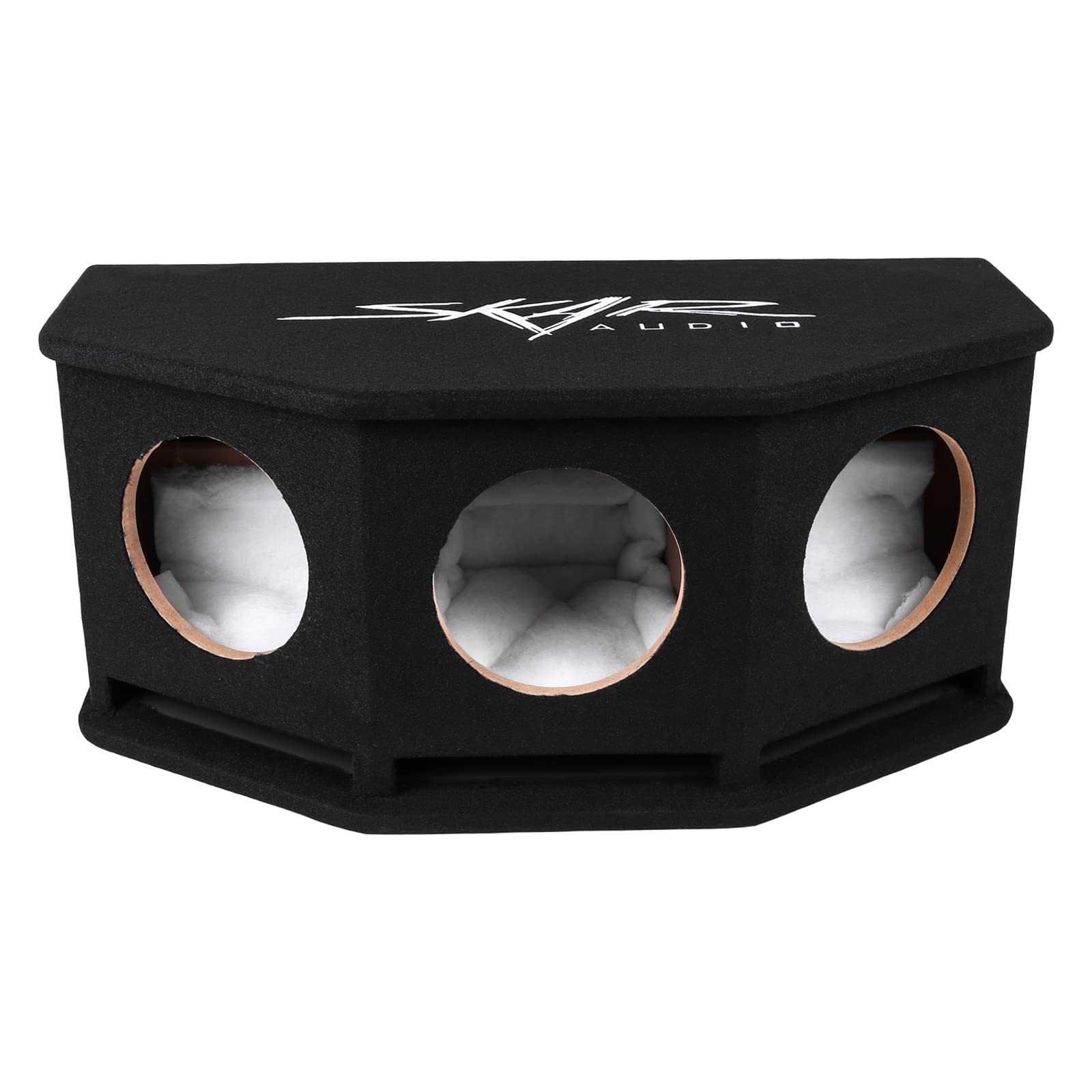 Skar Audio Sk3X8V Triple 8 Universal Fit Ported Subwoofer Enclosure With Angled Rear Firing Design