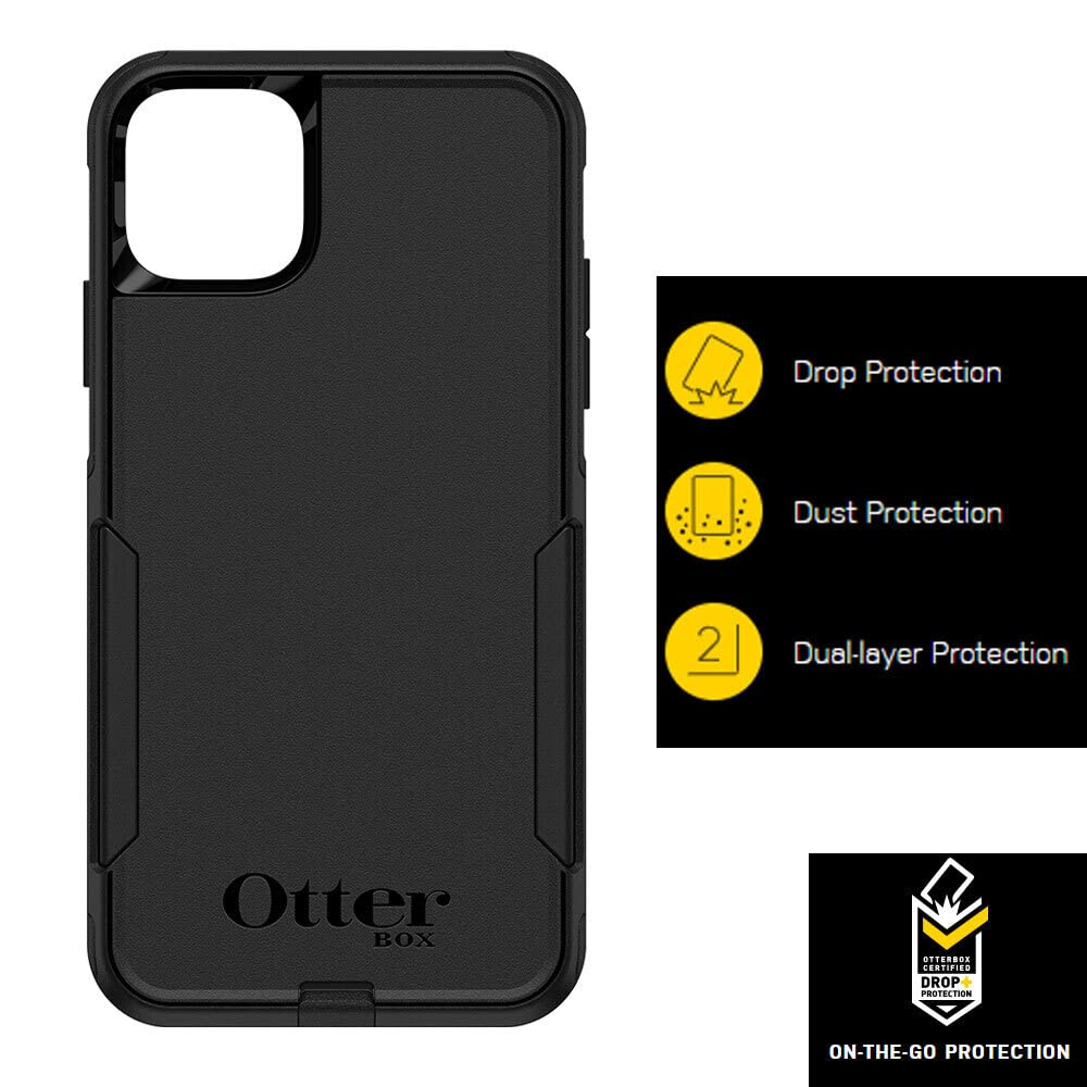 Otterbox Iphone 11 Pro Max Commuter Series Case   Black, Slim & Tough, Pocket Friendly, With Port Protection