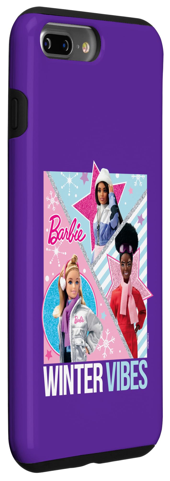 Iphone 7 Plus/8 Plus Barbie   Winter Vibes Case