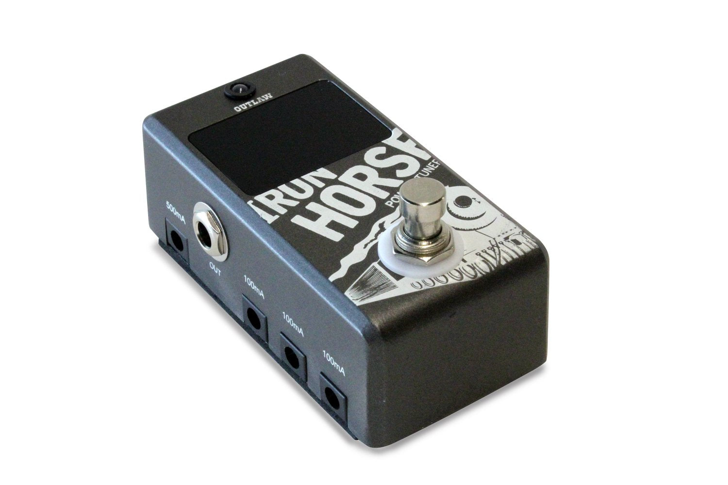 Outlaw Effects IRON-HORSE Tuner & Power Supply Pedal