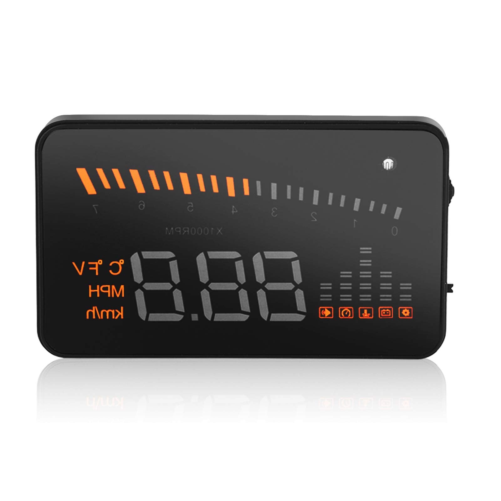 Heads Up Display For Car, Car Truck Obd Ii Hud Head Up Display Color Led Projector Speed Warning System Gps Heads Up Display For Cars Gps Heads Up Display For Cars
