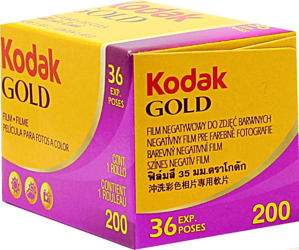 Kodak Gold 200 Color Negative Film (Iso 200) 35Mm 36 Exposures, 603 3997