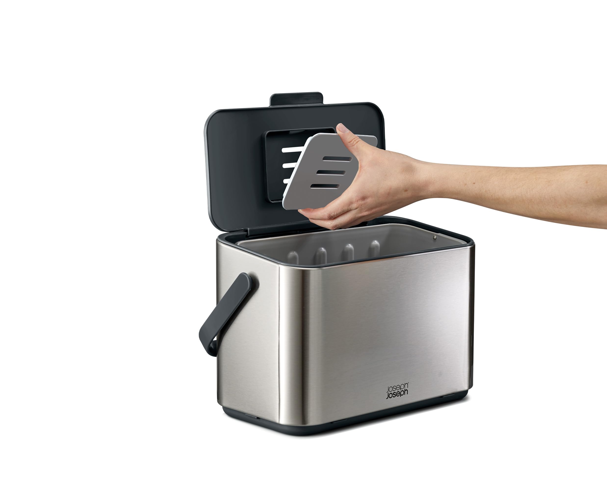 Joseph Joseph Intelligent Waste Activated Carbon Odor Filter Refills For Food Waste Caddy Kitchen Bin   Pack Of 6