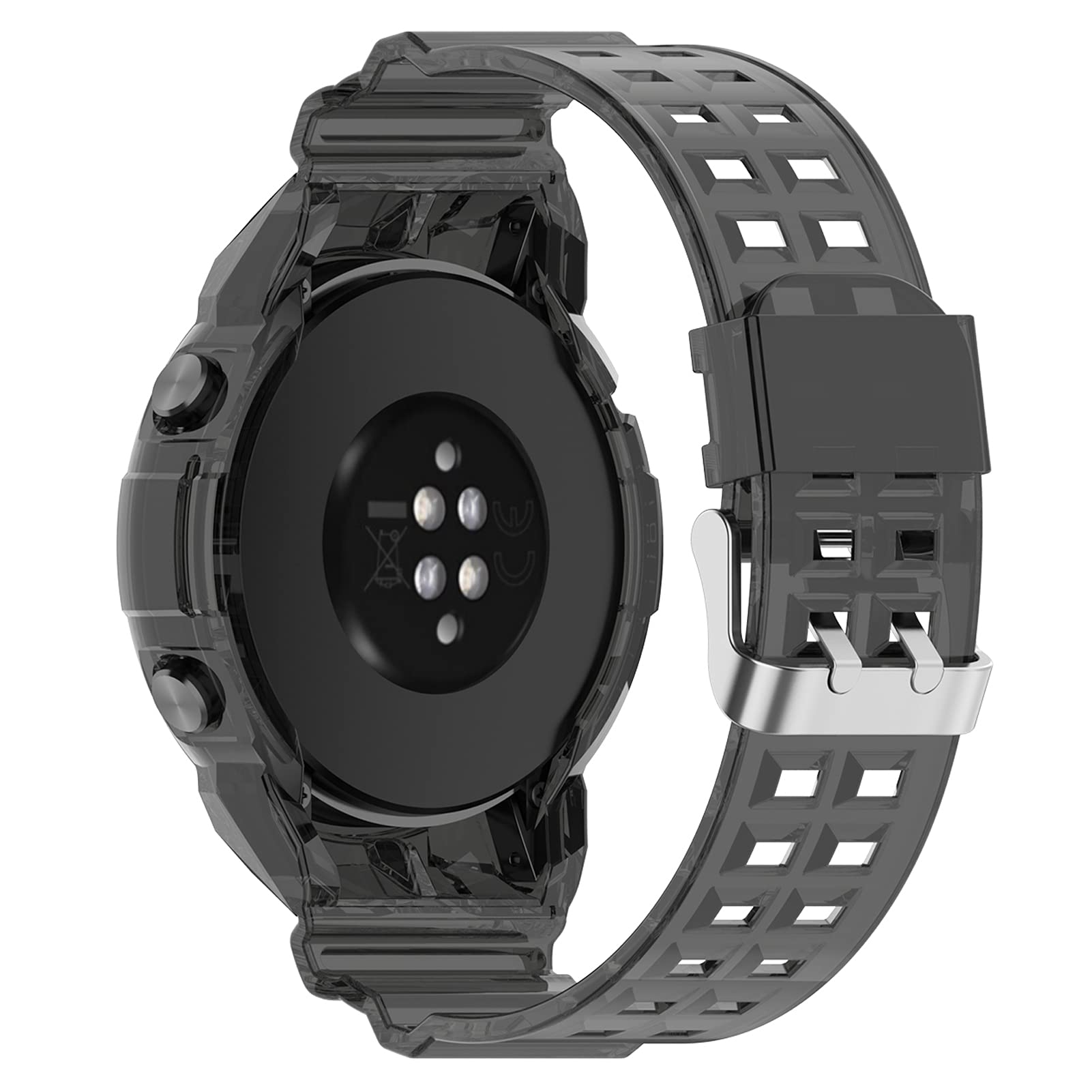 Lokeke For Huawei Watch Gt2 46Mm Replacement Wrist Band   Transparency Replacement Silicone Wrist Watch Band Strap For Huawei Wa