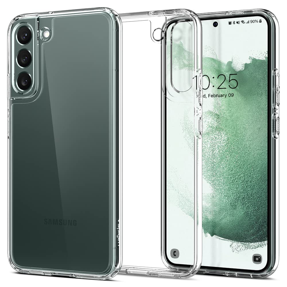 Spigen Ultra Hybrid Designed For Galaxy S22 Plus Case (2022)   Crystal Clear
