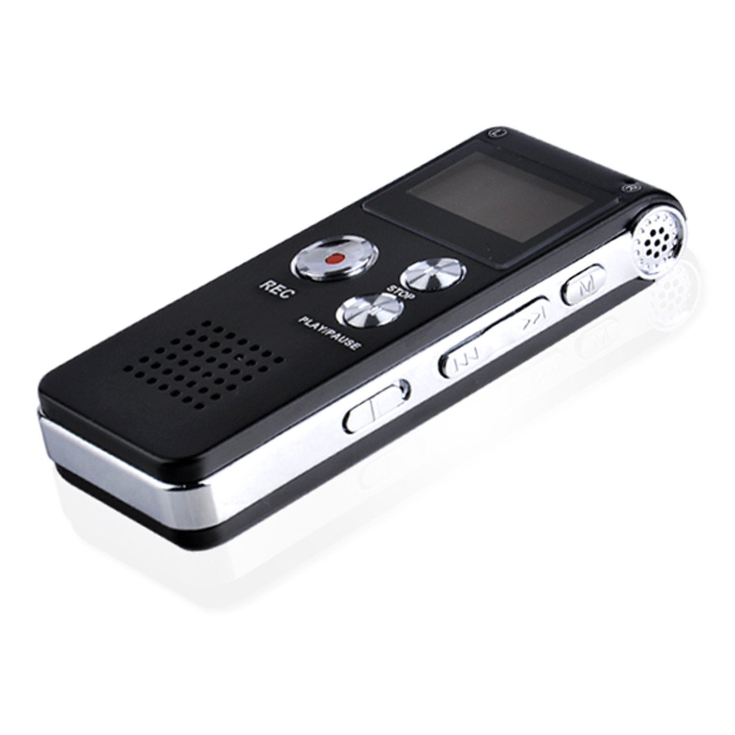 Aketek Multifunctional Rechargeable 8G 8Gb 650Hr Digital Audio Voice Recorder Dictaphone Mp3 Player Fm (12)