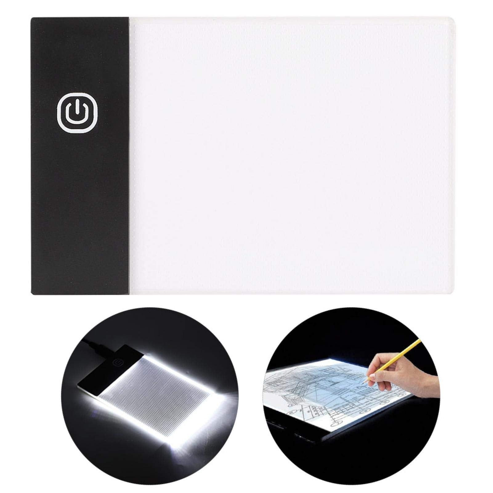 Flip Book Light Pads, Eyeprotection Function Flip Book Kit For Tracing Paper Calligraphy And Painting Ultra Thin Adjustable Trac
