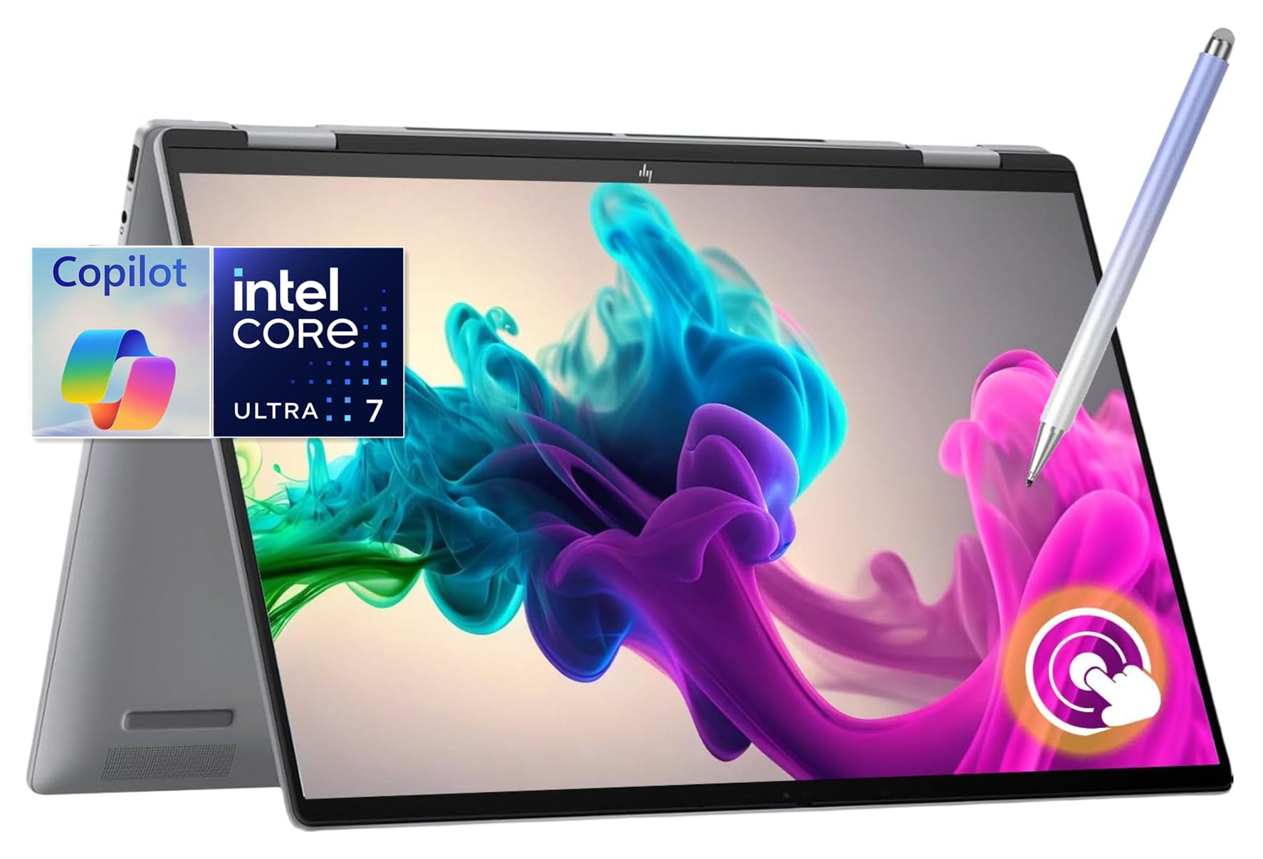 Hp   Envy 2 In 1 16'' 2K (1920 X 1200) Touch Screen Laptop   Intel Core Ultra I7 16Gb Memory   2Tb Ssd   Copilot   Thunderbolt 4