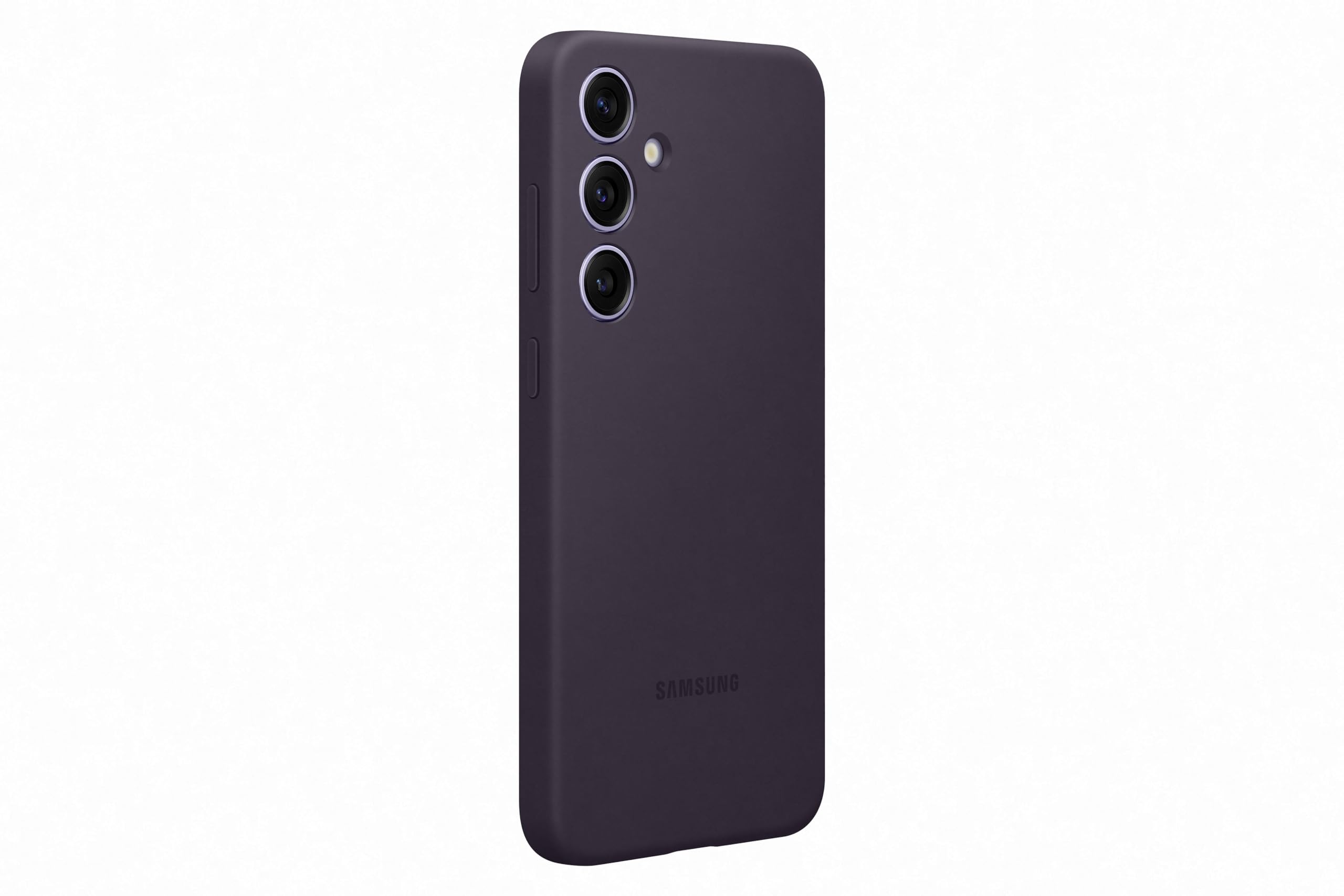 Samsung Galaxy Official S24+ Silicone Case, Dark Violet