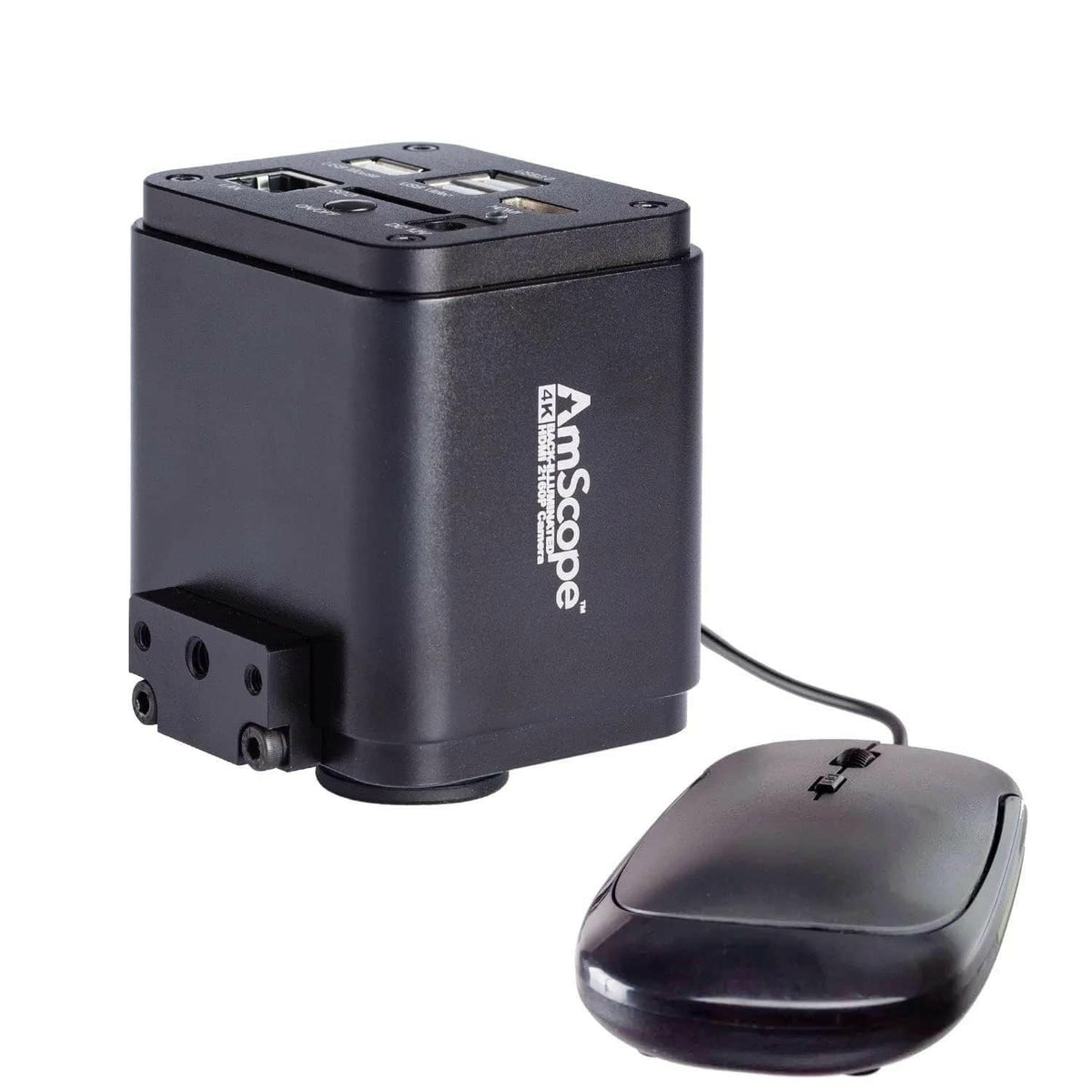 AmScope - 4K 30fps 8MP HDMI, LAN, Wi-Fi Color BSI CMOS C-Mount Microsc ...