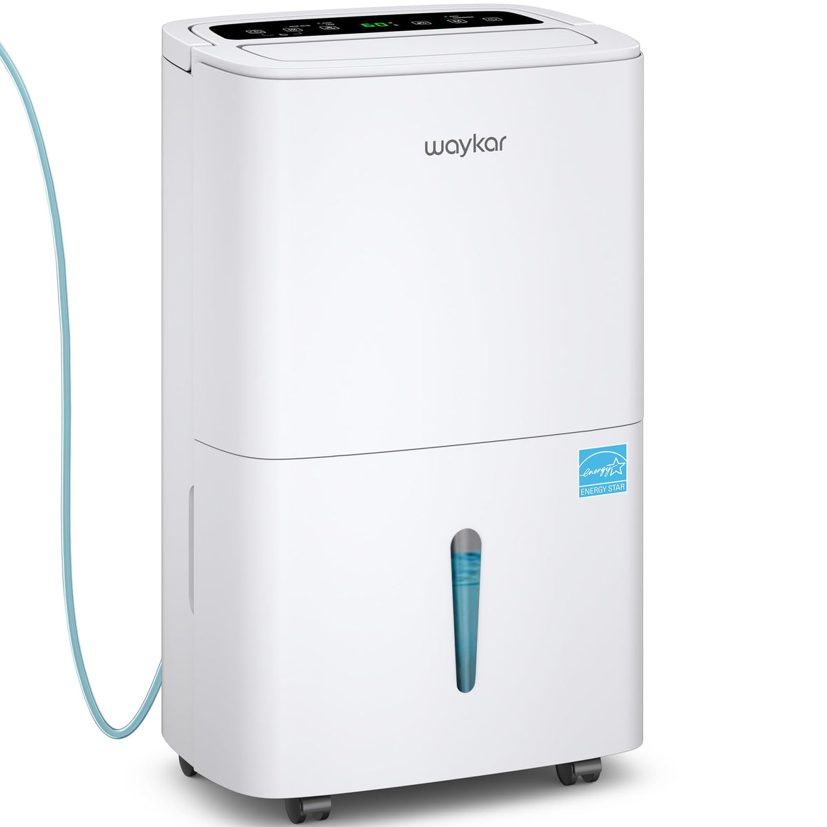 Waykar 150 Pints Energy Star Dehumidifier With Pump For Spaces Up To 7,000 Sq. Ft At Commercial And Industrial Large Room, Wareh