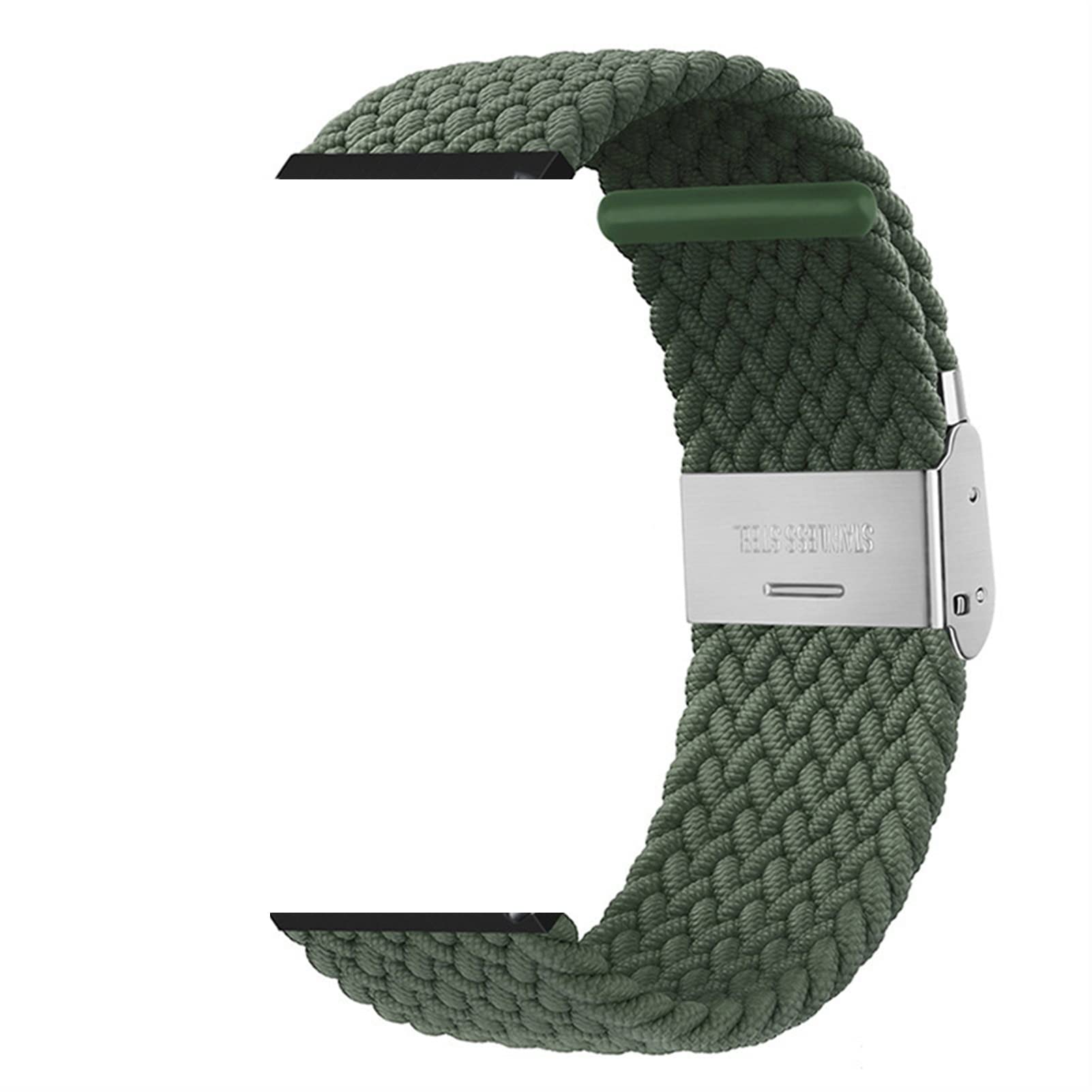 CZKE for Garmin Quickfit Watch Band 26mm Braided Nylon WatchBands (Color : R, Size : Quickfit 22mm)