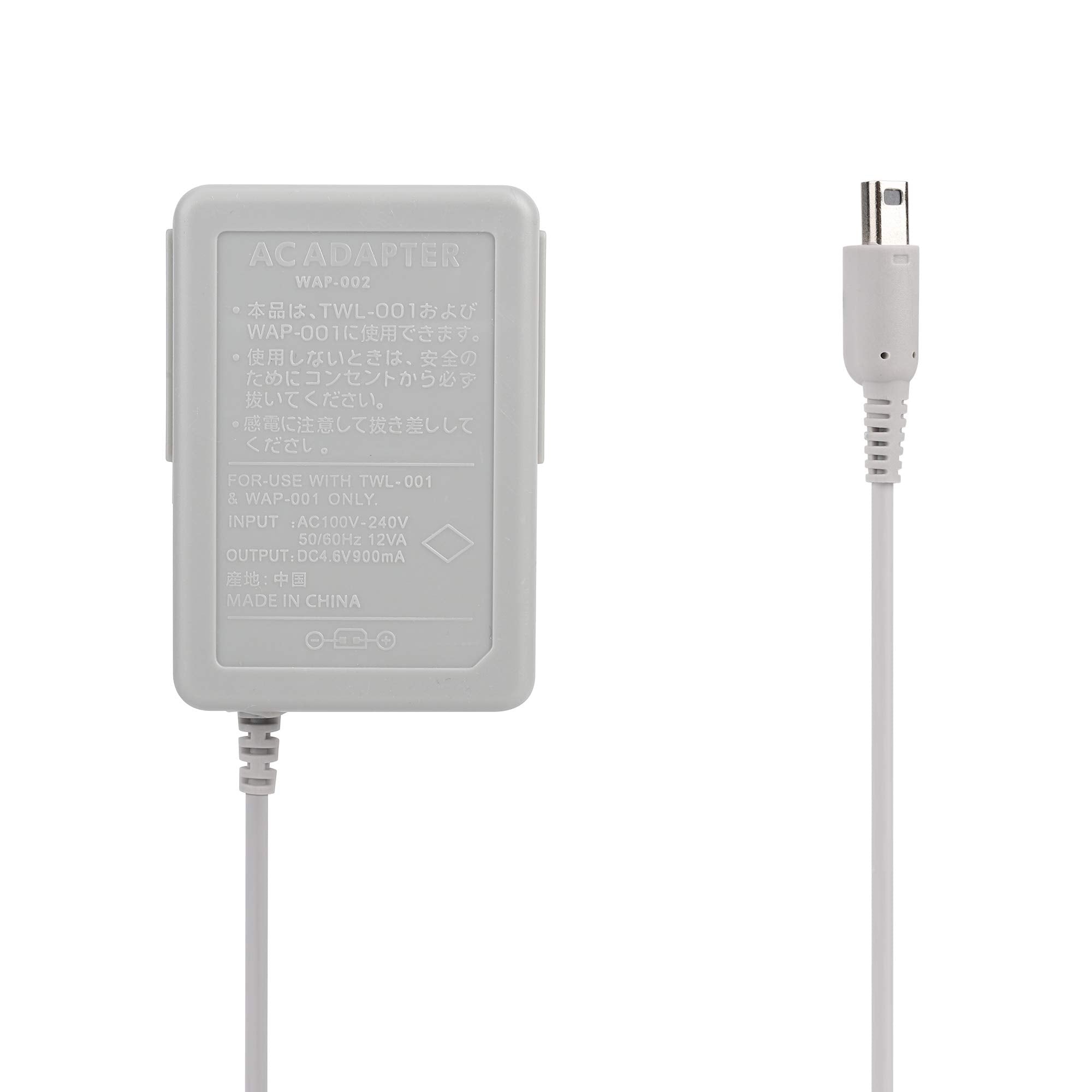 3Ds Charger, Dsi Charger, Power Supply Replacement For Nintendo 3Ds, 3Ds Xl, 2Ds, 2Ds Xl, Dsi, Dsi Xl Charger Ac Adapter(100-240