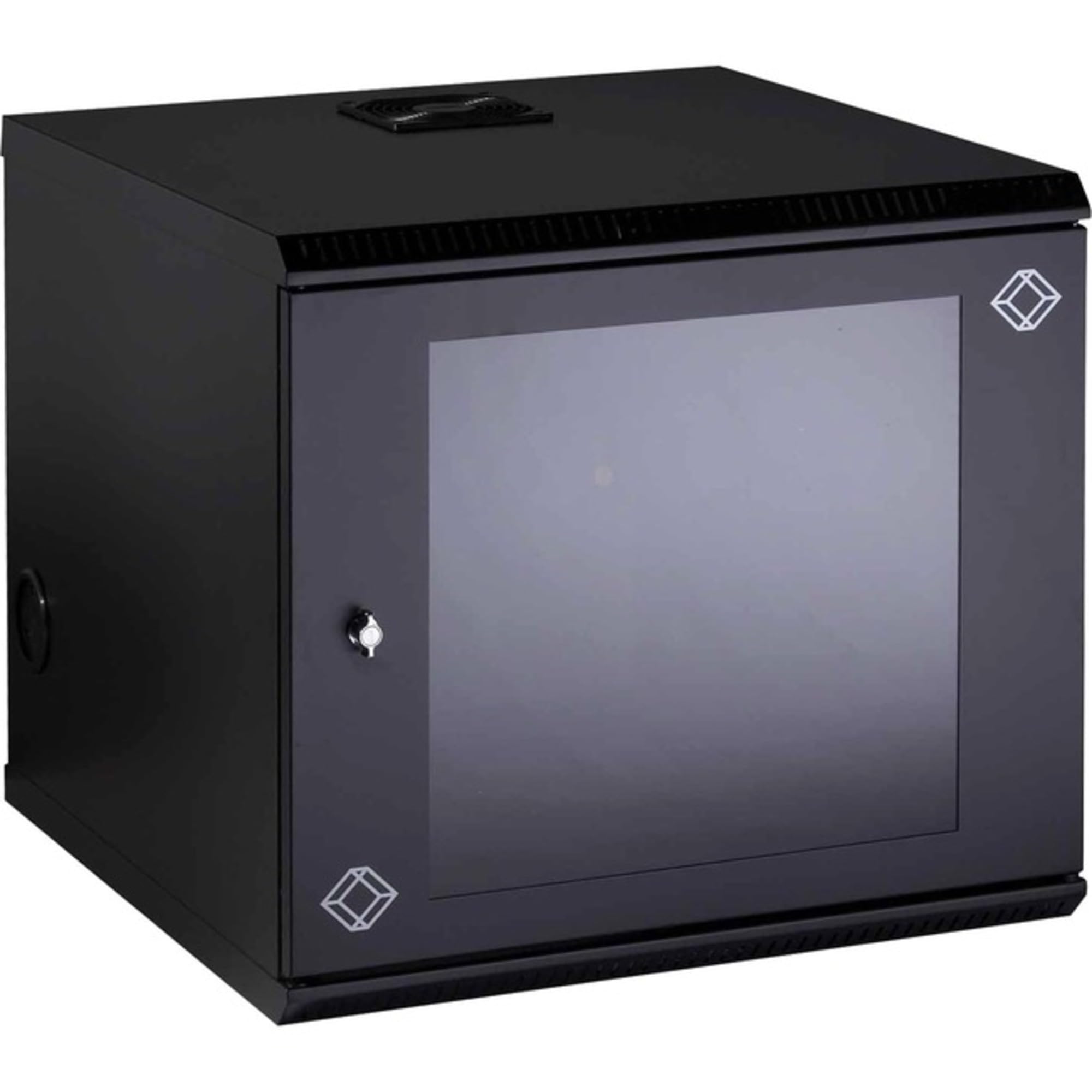 Black Box 10U Wallmount Cabinet 22'' W X 23.5'' D M6 Square Holes