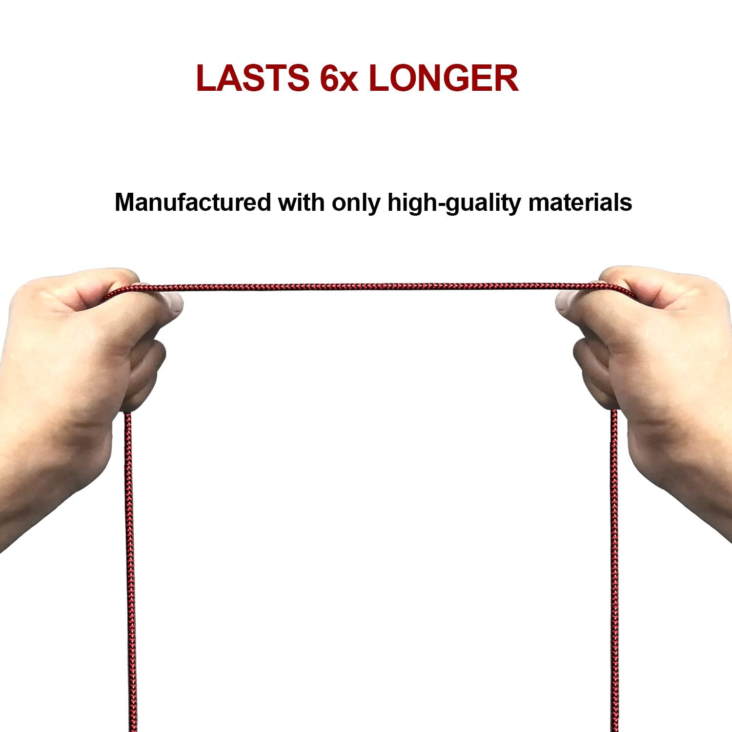 Cugunu Iphone Charger, 5 Pack 3/3/6/6/10Ft Apple Mfi Certified Usb Lightning Cable Nylon Braided Fast Charging Cord Compatible For Iphone 14/13/12/11/X/Max/8/7/6/5/Se/Plus/Ipad   Black Red