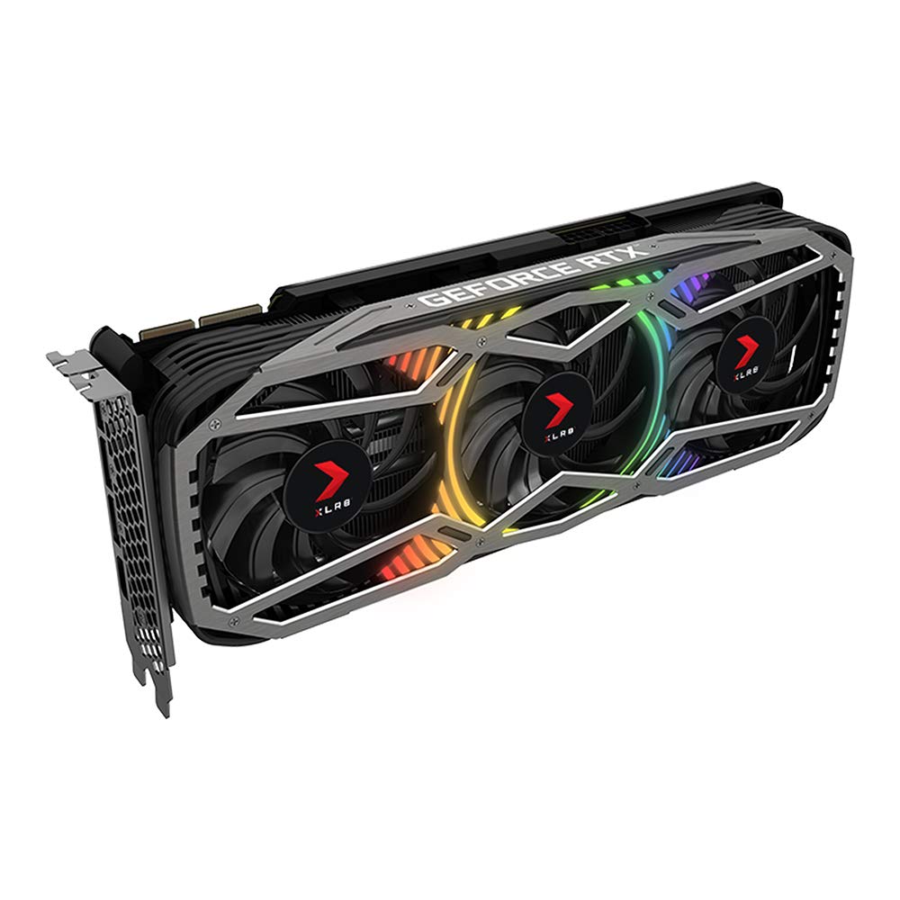 Pny Geforce Rtx 3070 8Gb Xlr8 Gaming Revel Epic-X Rgb Triple Fan Graphics Card