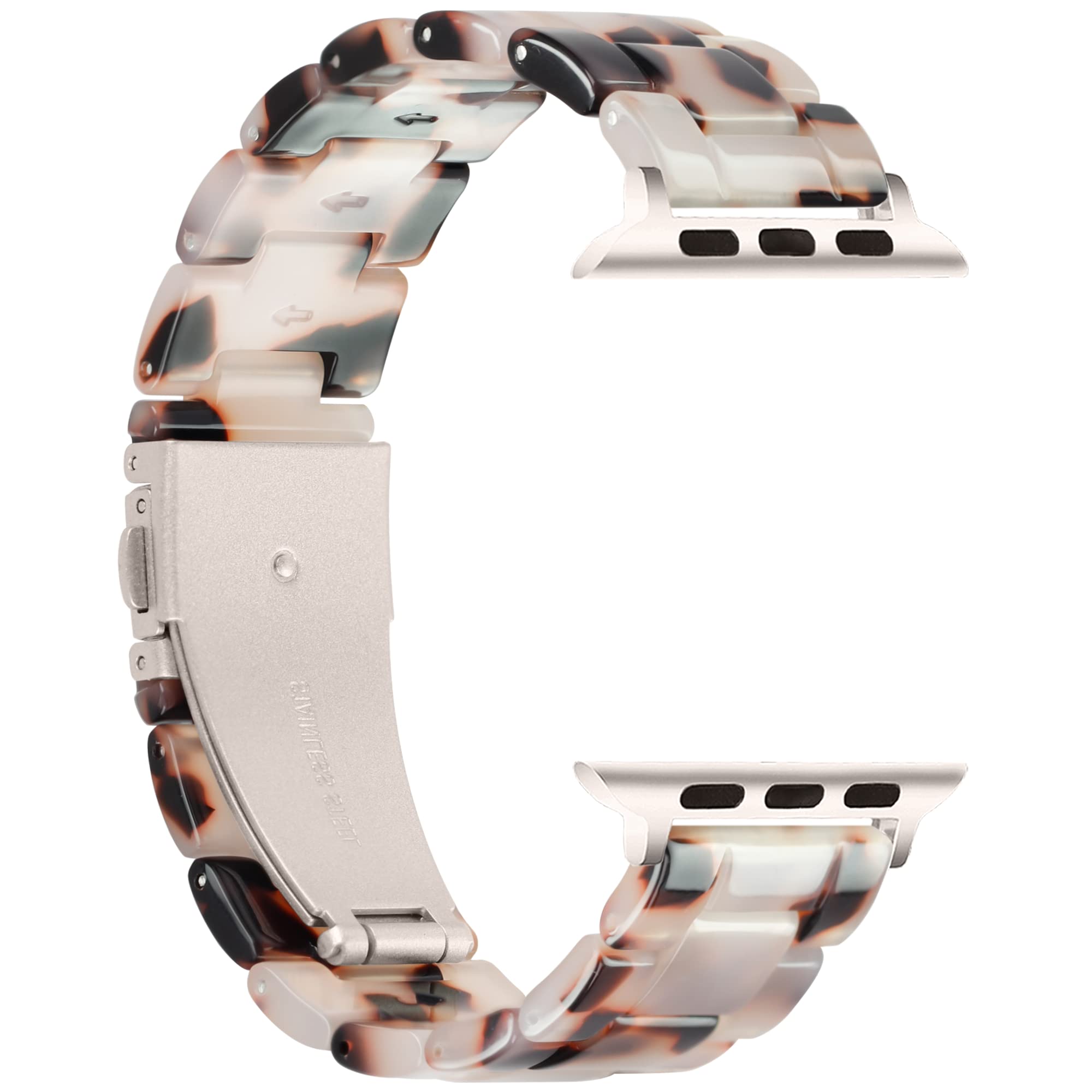 Vamyzji Compatible With Apple Watch Band Ultra 49Mm 45Mm 44Mm 42Mm, Light Waterproof Resin Apple Watch Band For Apple Watch Ultr