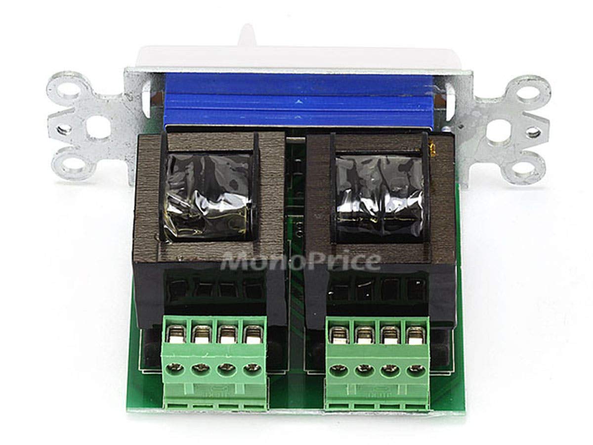 Monoprice 108244 Rms 50W Speaker Volume Controller, White