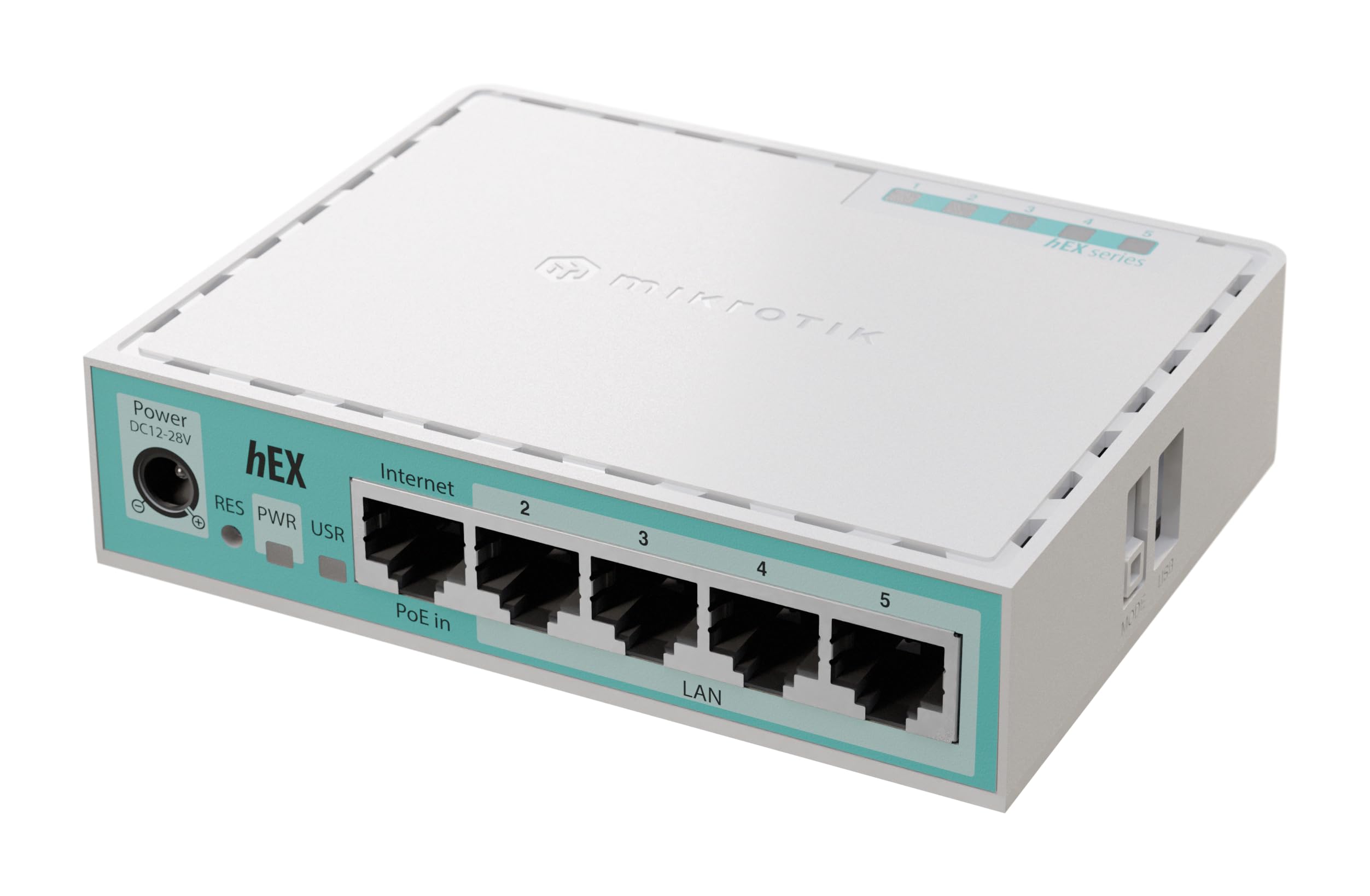 Mikrotik   Hex 5 Port Gigabit 512Mb Ram Router (E50Ug)