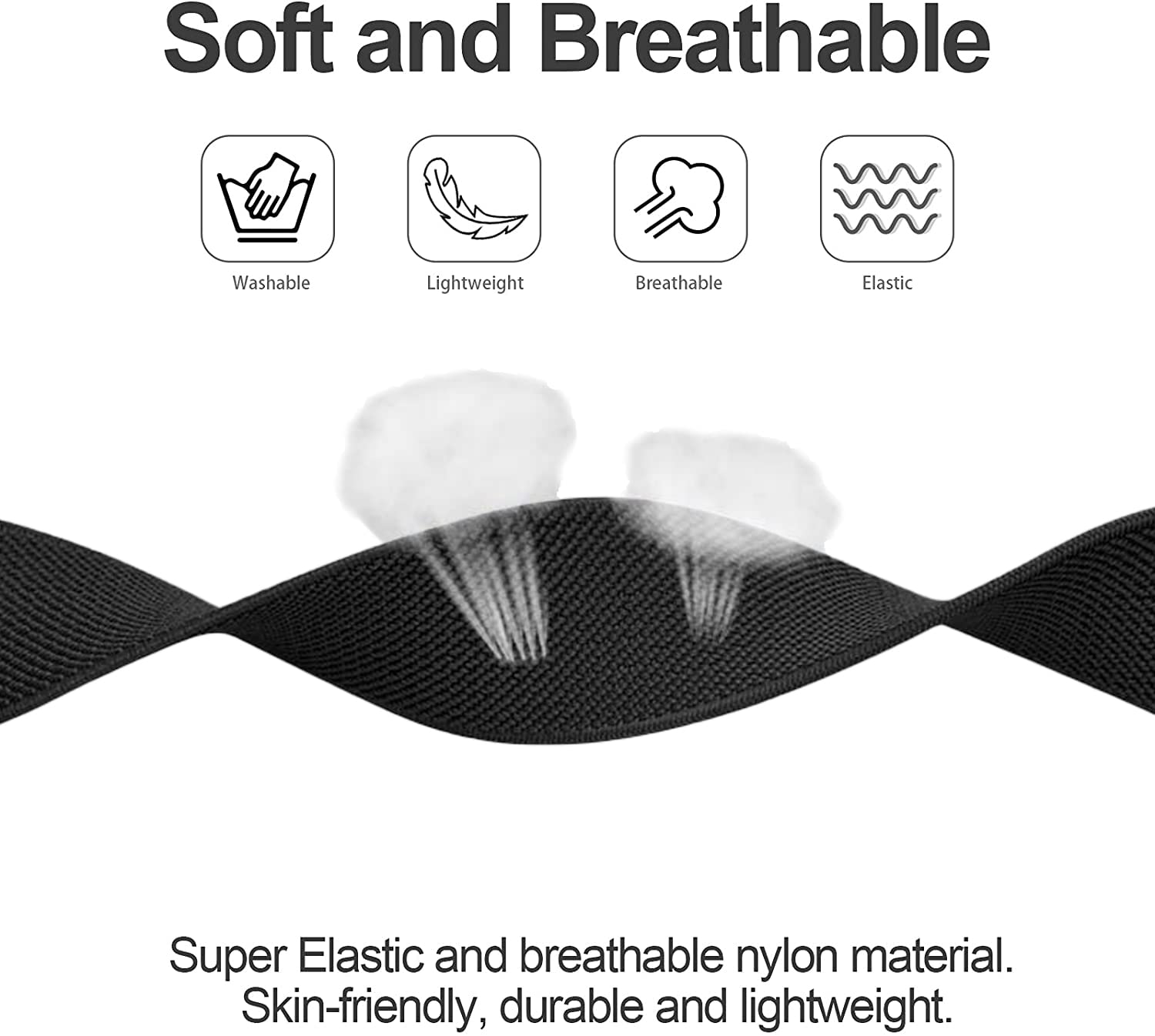 Olytop Elastic Bands For Galaxy Watch 4/5 Band 44Mm 40Mm/Galaxy Watch 4 Classic Bands 46Mm 42Mm Women Men, 20Mm Stretch Wristban