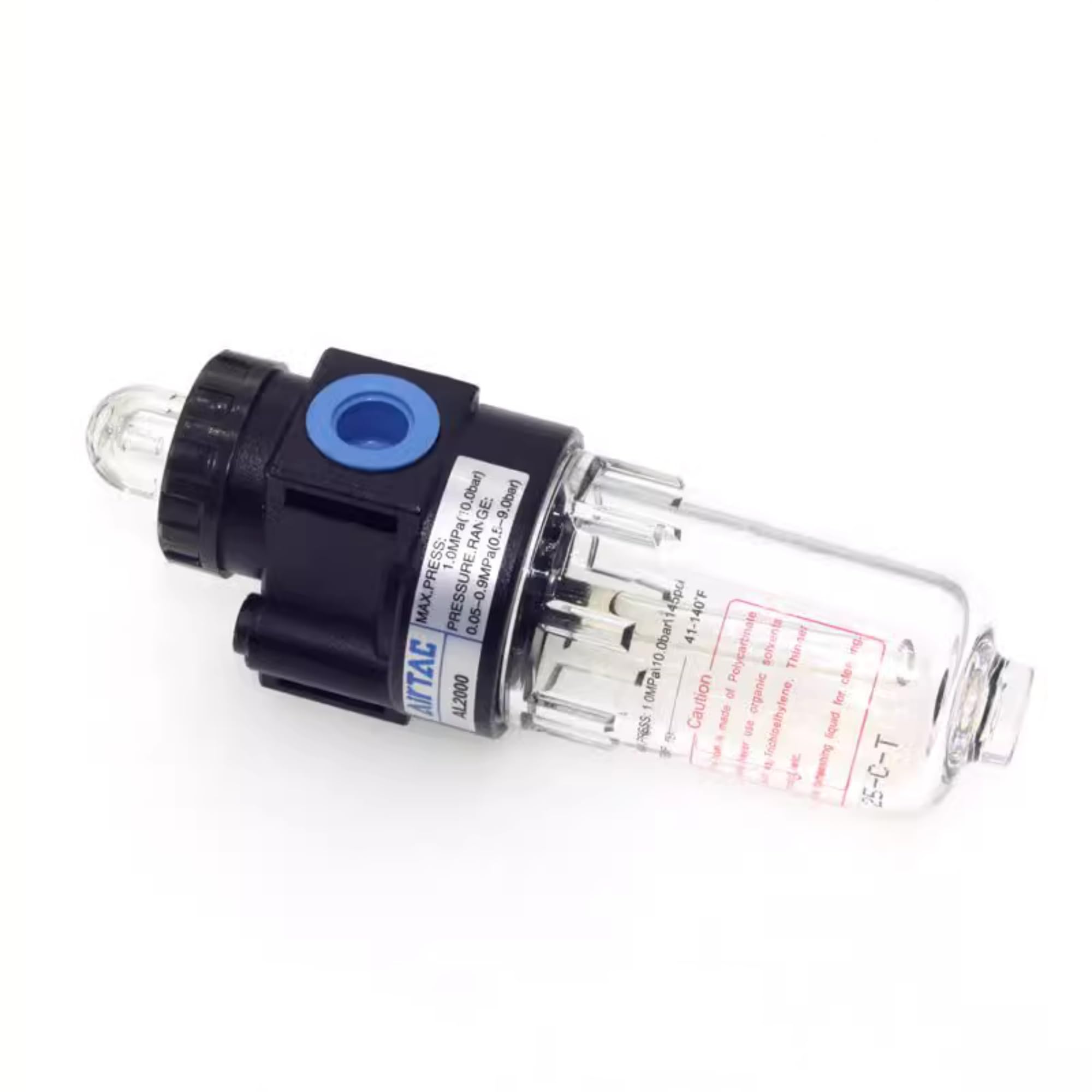 Compressed Air Line Lubricator Airtac Al2000 1/4 Npt 0-145 Psi Oil For Pneumatic System Source Treatment