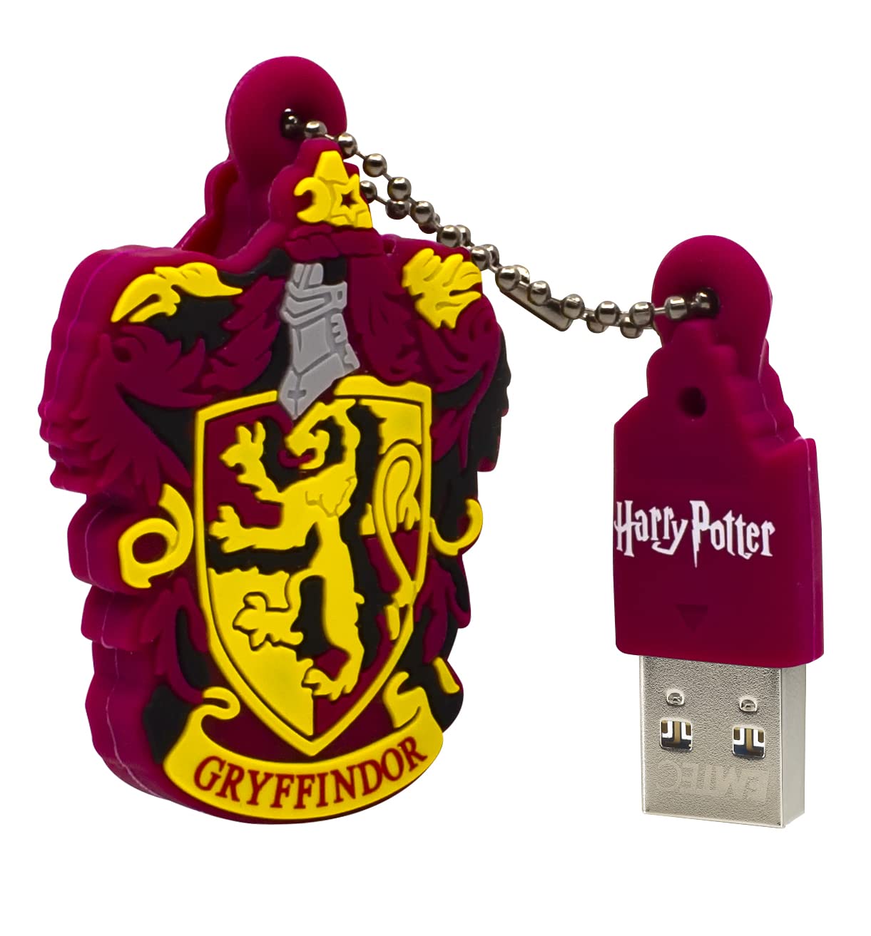 Emtec 32Gb Harry Potter Collector Usb 2.0 3D Soft Touch Gum Flash Drive   Gryffindor