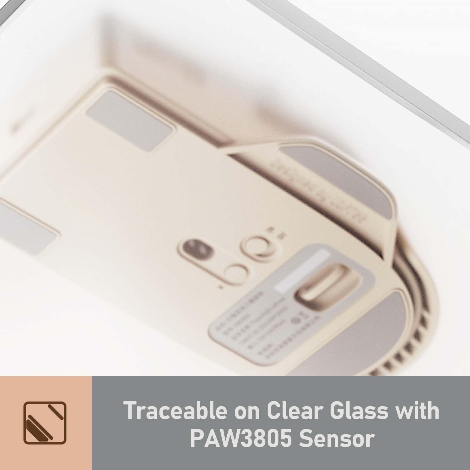 Lofree Touch Pbt Wireless Mouse With Usb Receiver, Bluetooth, Wired Connection, Rechargeable, 4000 Dpi With Oled Screen Compatib