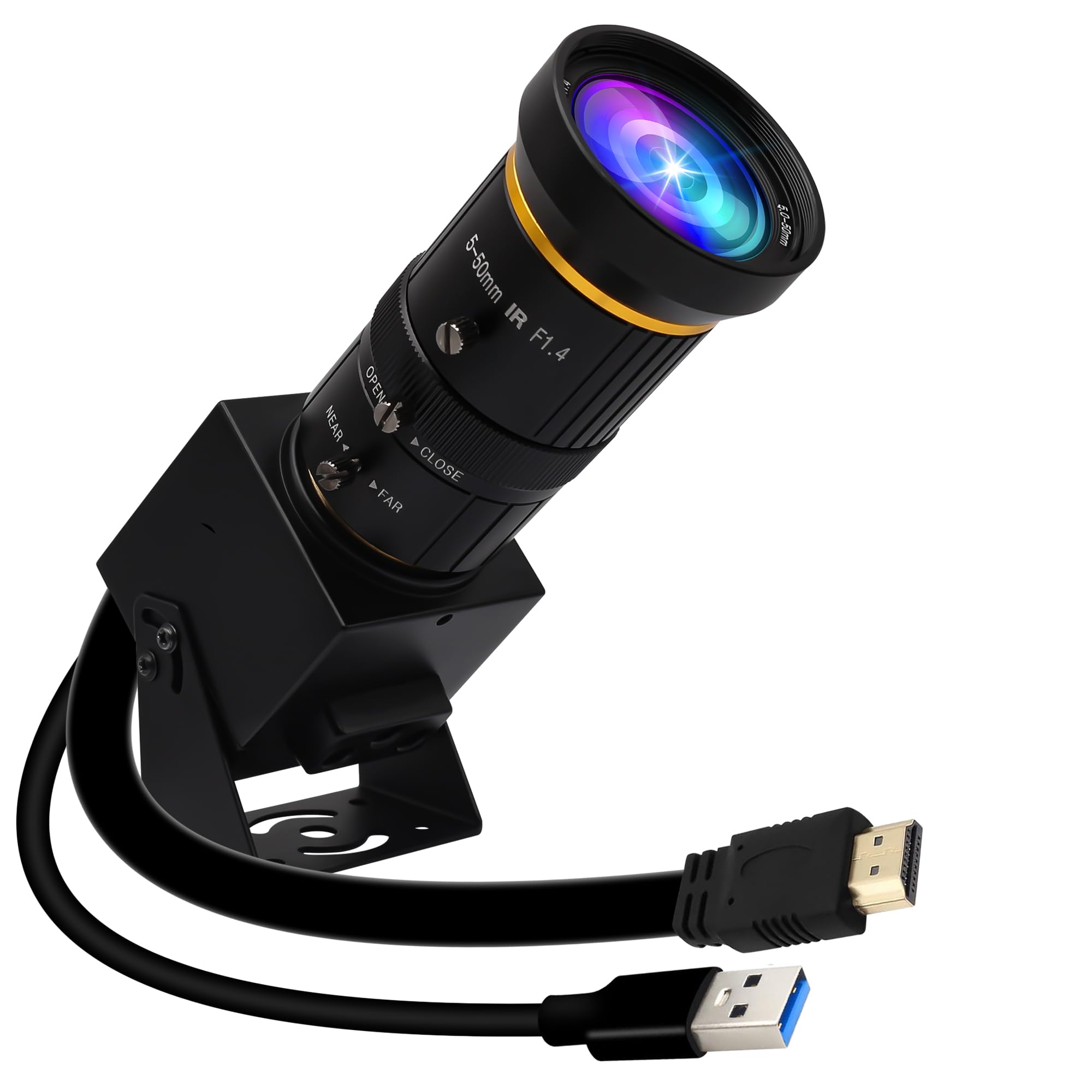 ALPCAM 4K HDMI USB Camera for Streaming, H.264 USB3.0 Webcam for PC