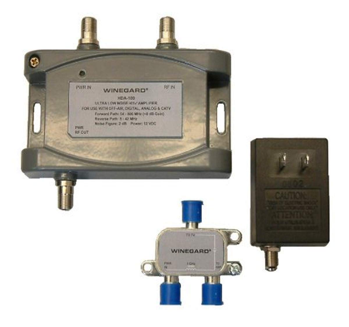 Winegard Hda 100 Distribution Amplifier 5 1000 Mhz 15Db, One Size