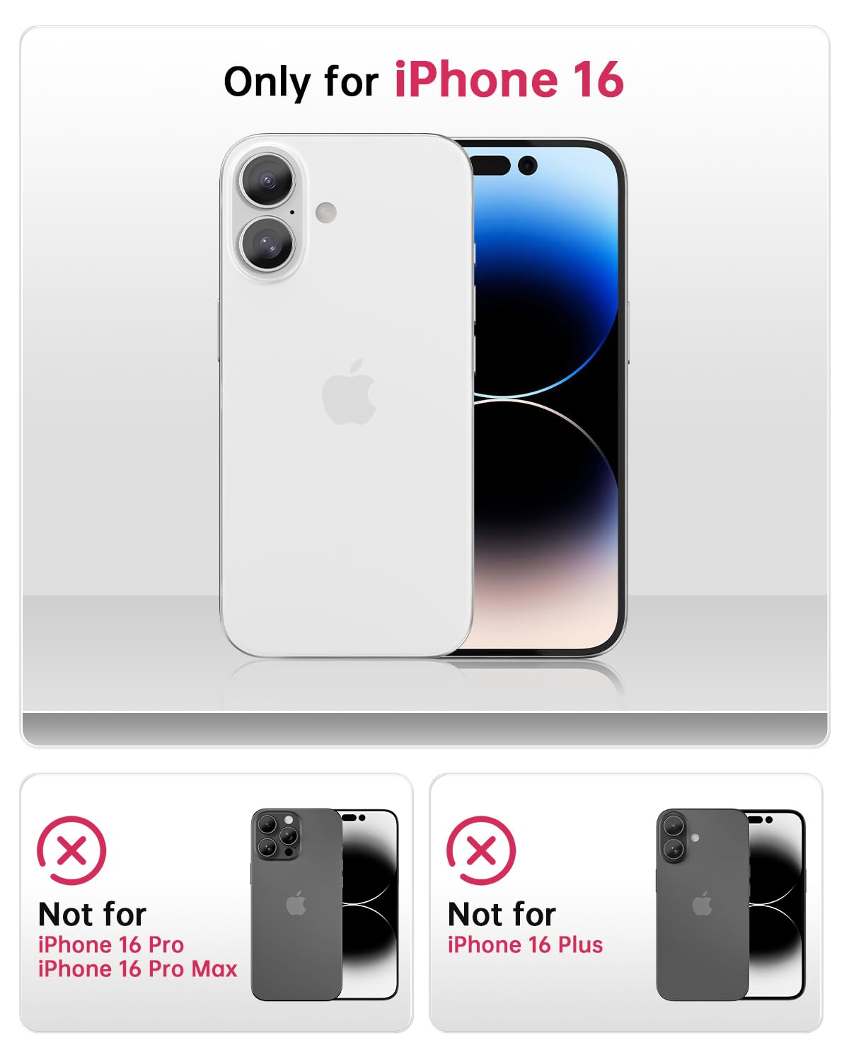 Scorpify For Iphone 16 Case [Compatible With Magsafe] With Icelandic Blue Marble Design, Cute Magnetic Phone Cover For Women Gir