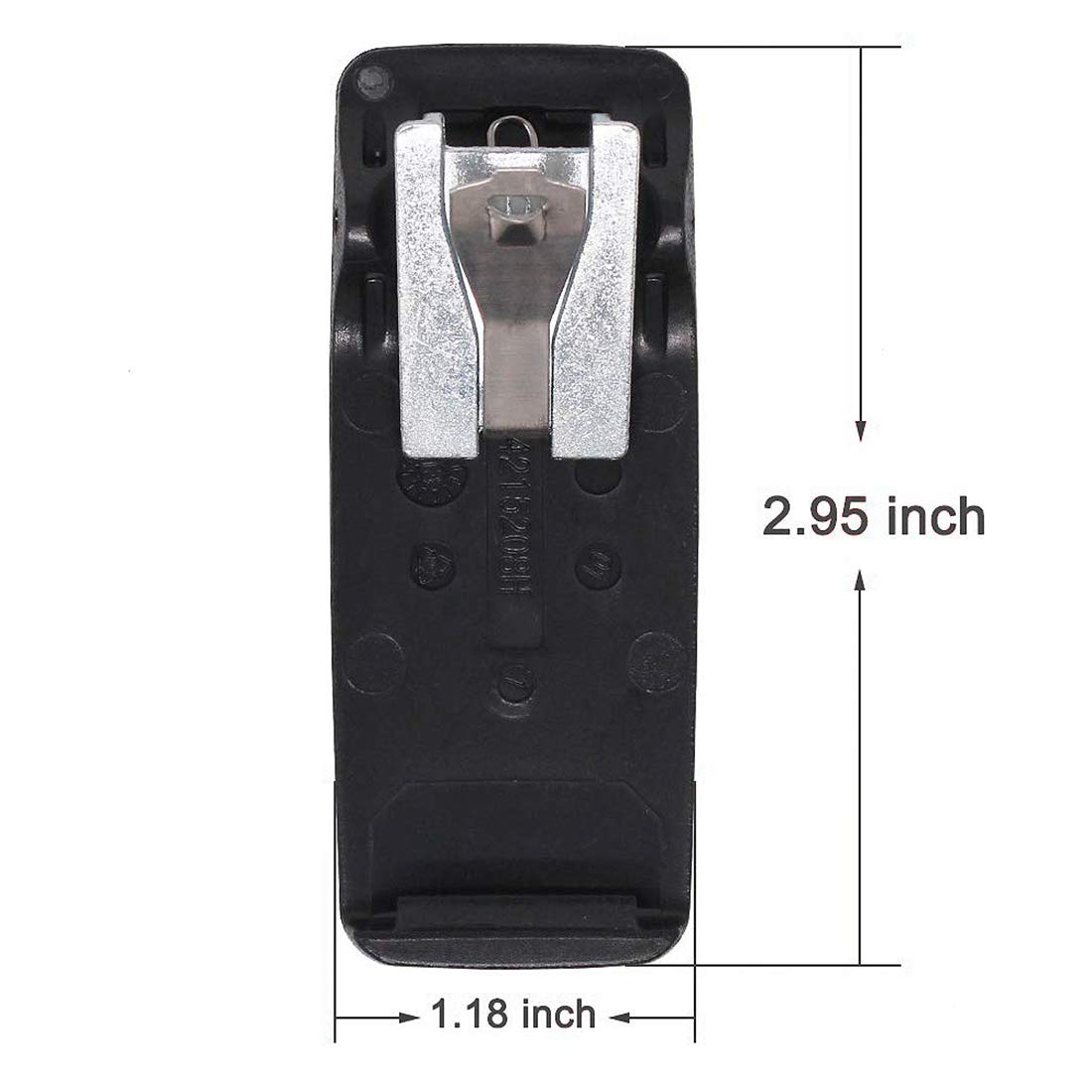 Abcgoodefg Walkie Talkie Radio Clips For Motorola Xpr3300 Xpr3300E Xpr3500 Xpr3500E Xpr7550 Xpr7550E Xpr7350E Xpr7580 Xpr7580E Xpr7380 Xpr7380E Dp4400 Dp4600 Dp4800 Apx4000 Two Way Radios (2 Pack)