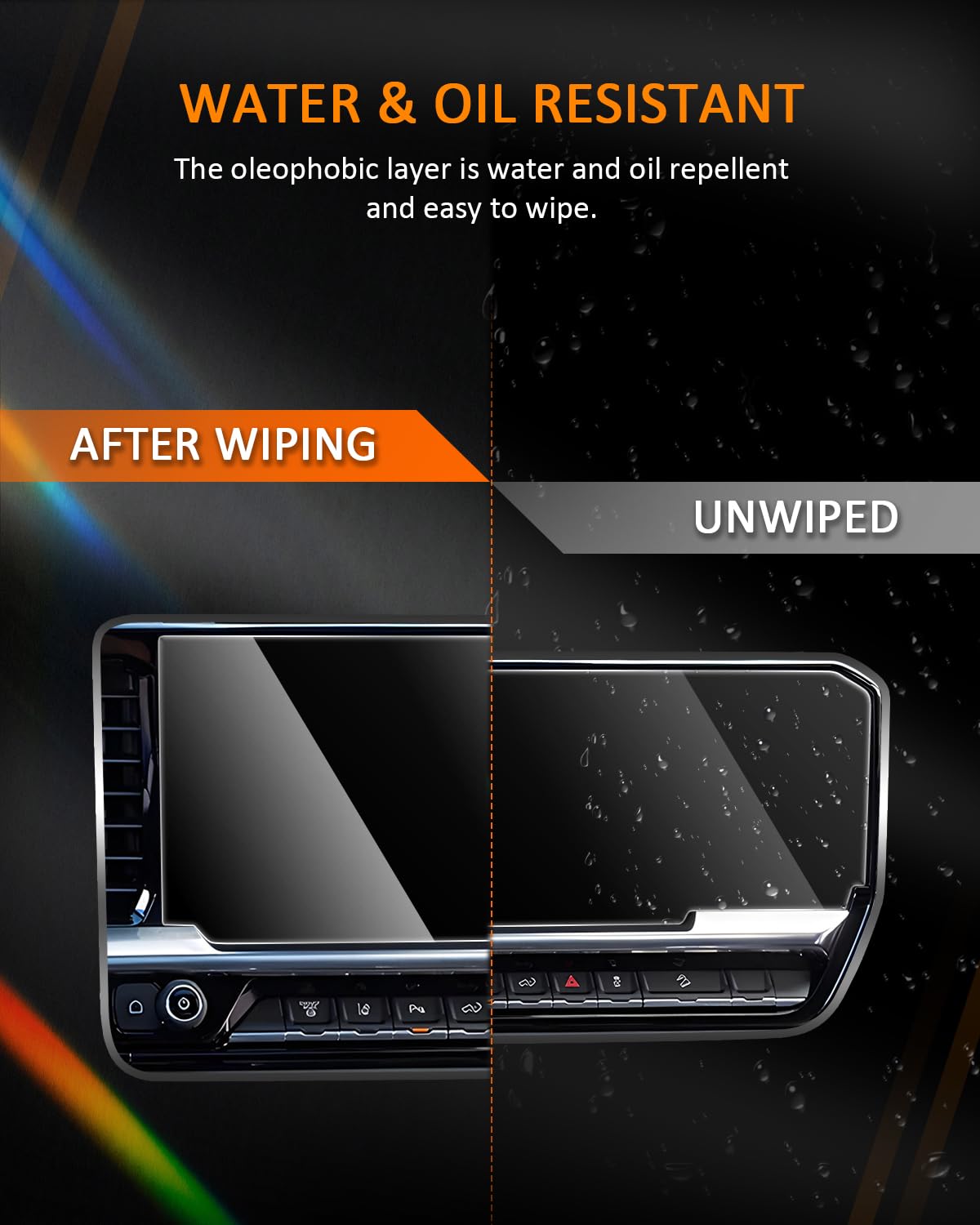 Cdefg For 2022 2023 2024 2025 Chevy Silverado 1500 & Gmc Sierra 1500 Screen Protector For Silverado/Sierra 2500Hd 3500Hd Accessories 13.4' Tempered Glass