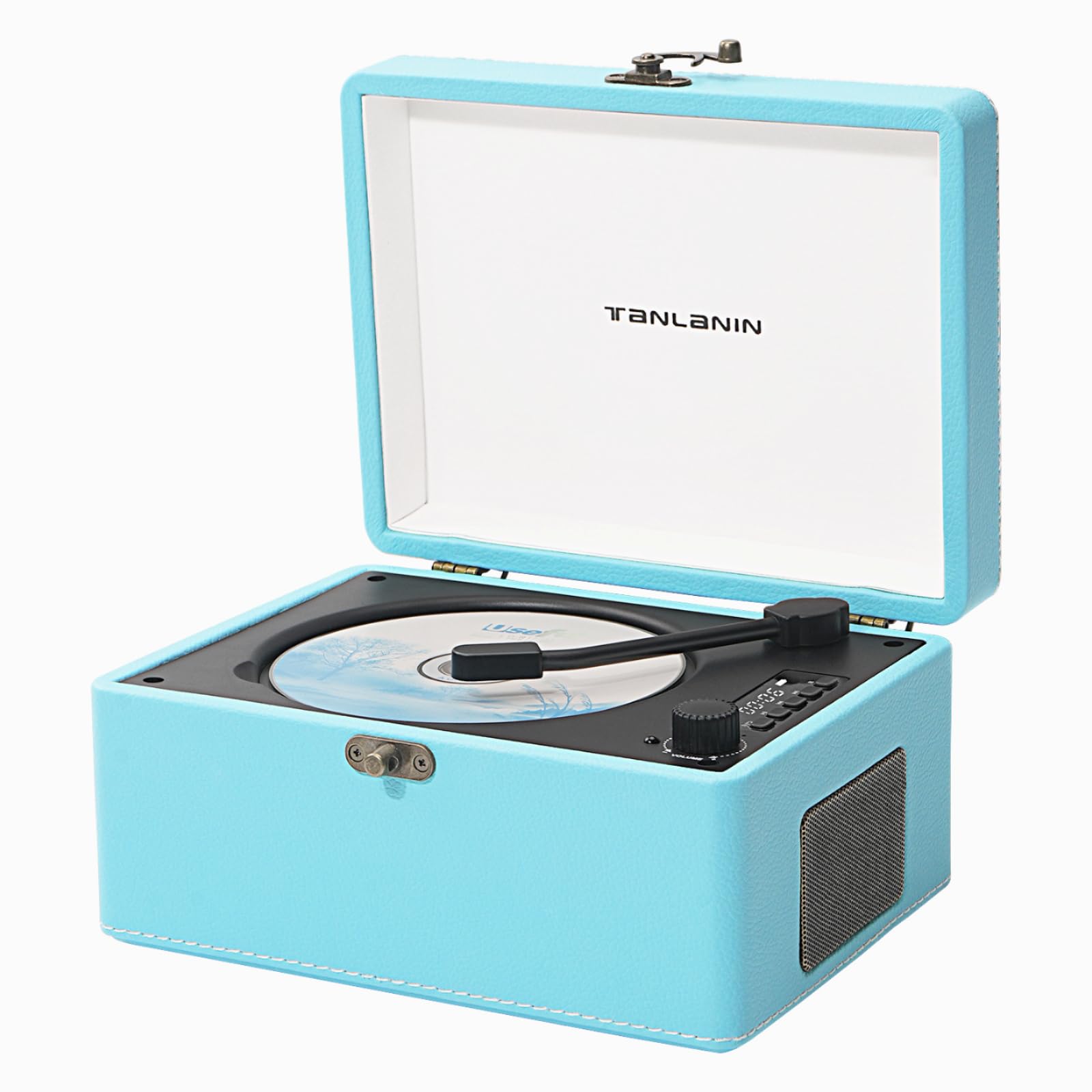 Cd Player Portable For Home With Upgraded Speakers Bluetooth In/Out Rechargeable Desktop Cd Player With Led Screen Boombox Usb T