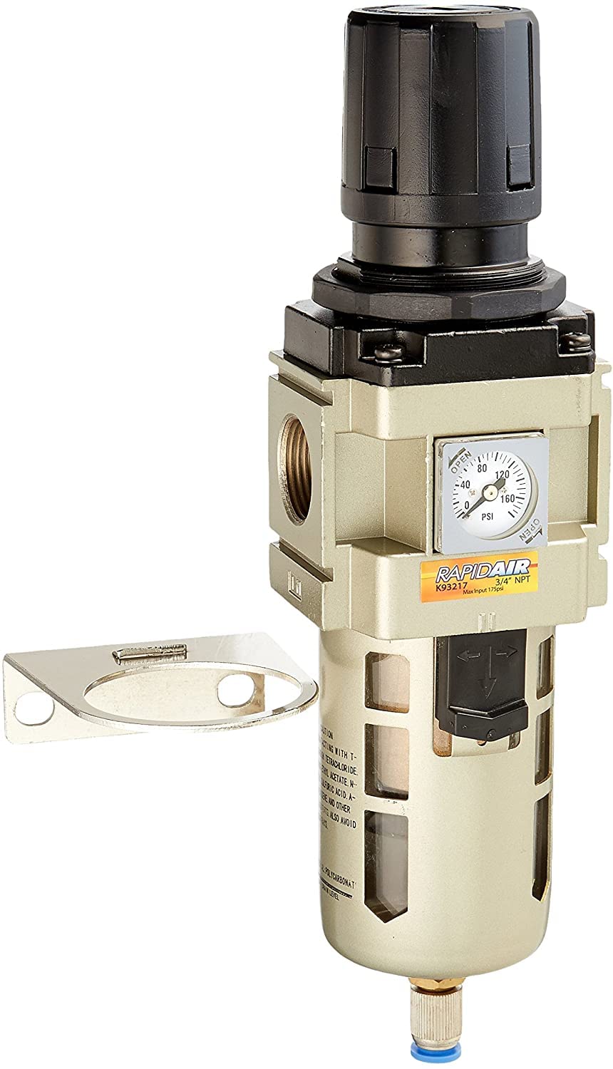 Rapidair K93217 Npt Filter Regulator, 3/4 Inch