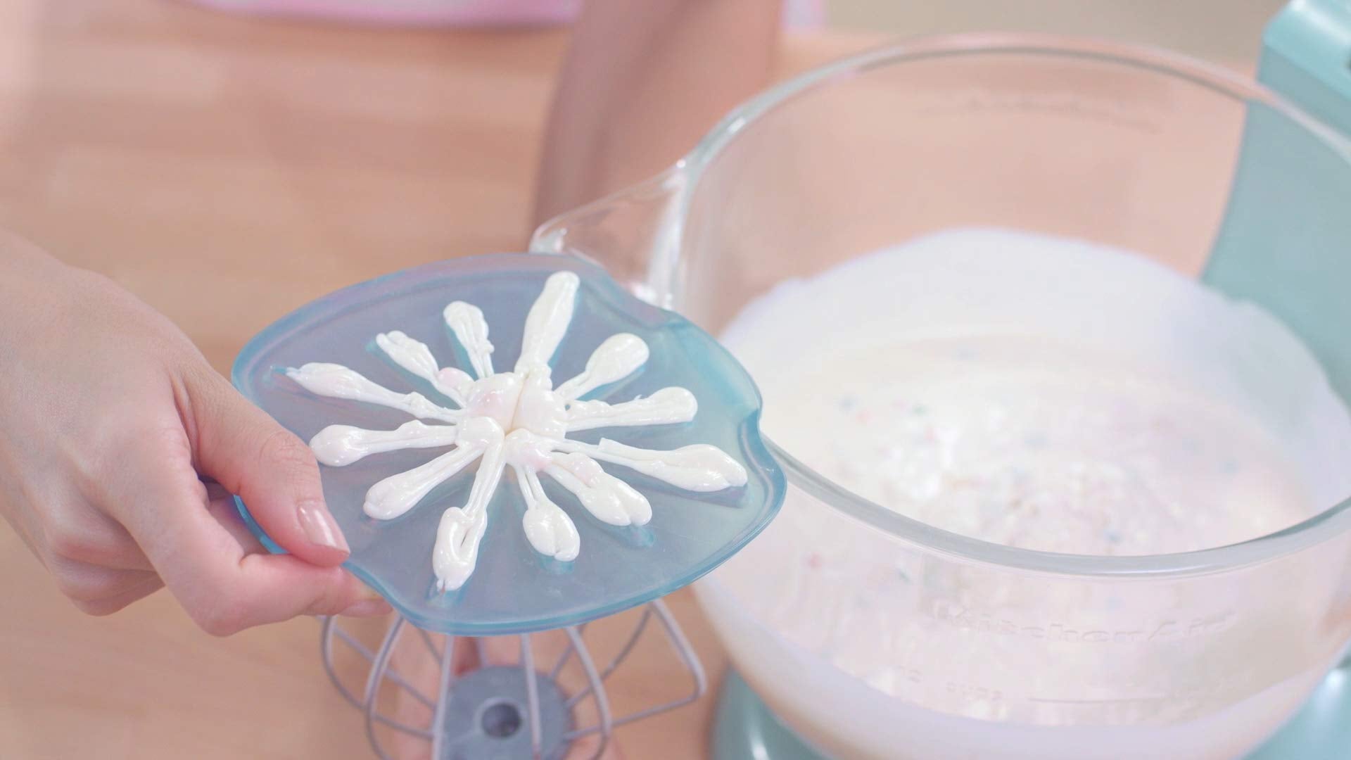 Whisk Wiper Pro Compatible With Kitchenaid Bowl Lift Stand Mixers   Mix Without The Mess   The Ultimate Stand Mixer Accessory