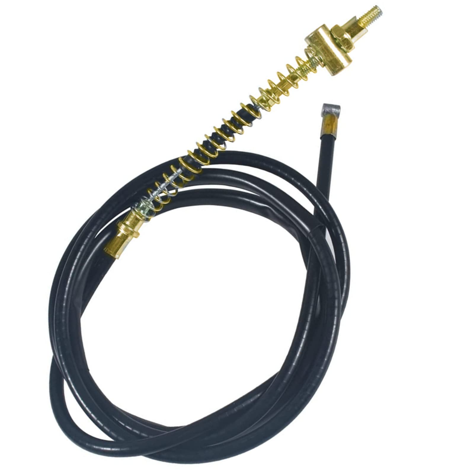 Baja Motorsports Rear Drum Brake Cable Line 69 Inches Longer For The Baja Mini Bike Mb165 Mb200 Coleman Trail Ct200U Ct200U Ex B