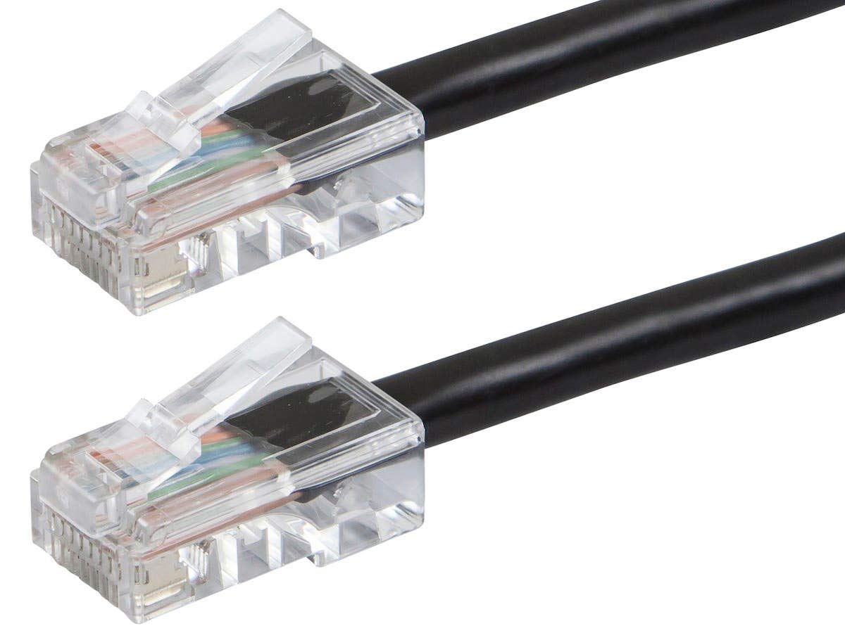 Cat6 Utp Patch Cable_ 25Ft Black