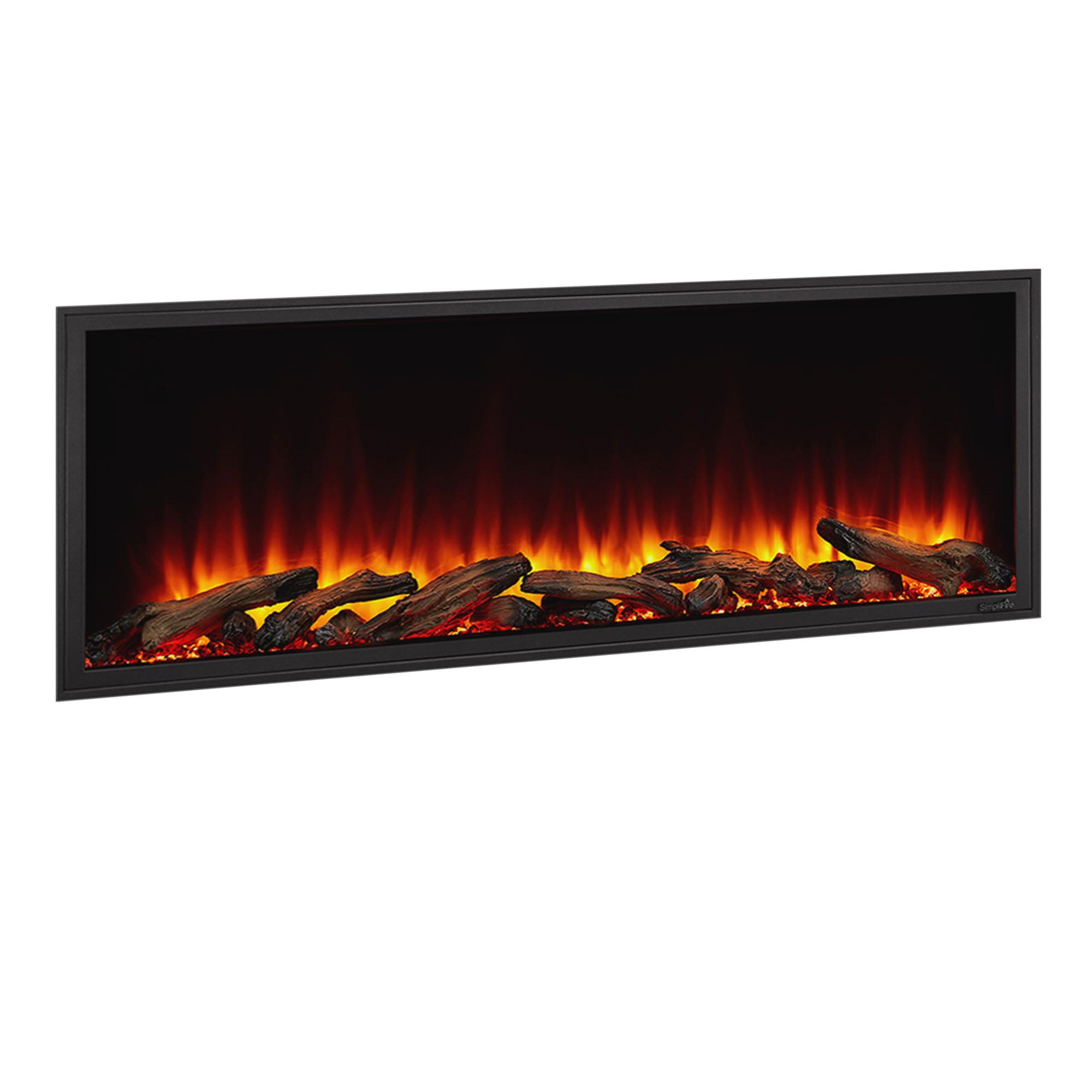 Simplifire 43 Inch Scion Clean Face Indoor/Outdoor Linear Electric Fireplace (Sf Sc43 Bk)