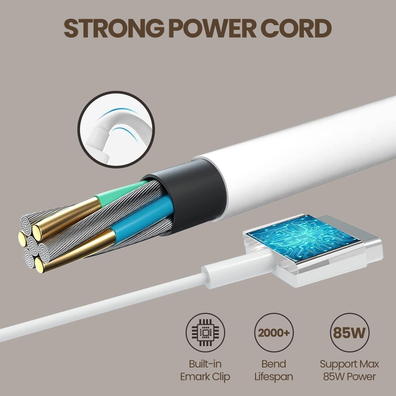Mac Book Pro Charger, Ac 85W 2 T Tip Power Adapter Compatible With Macbook Pro 13 Inch And 15 Inch Retina After Mid 2012