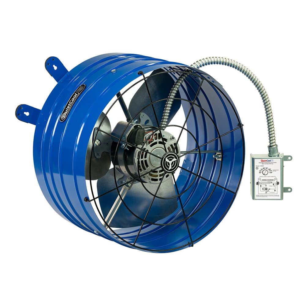 Quietcool Attic Gable Fan With Thermostat (Afg Pro 2.0)