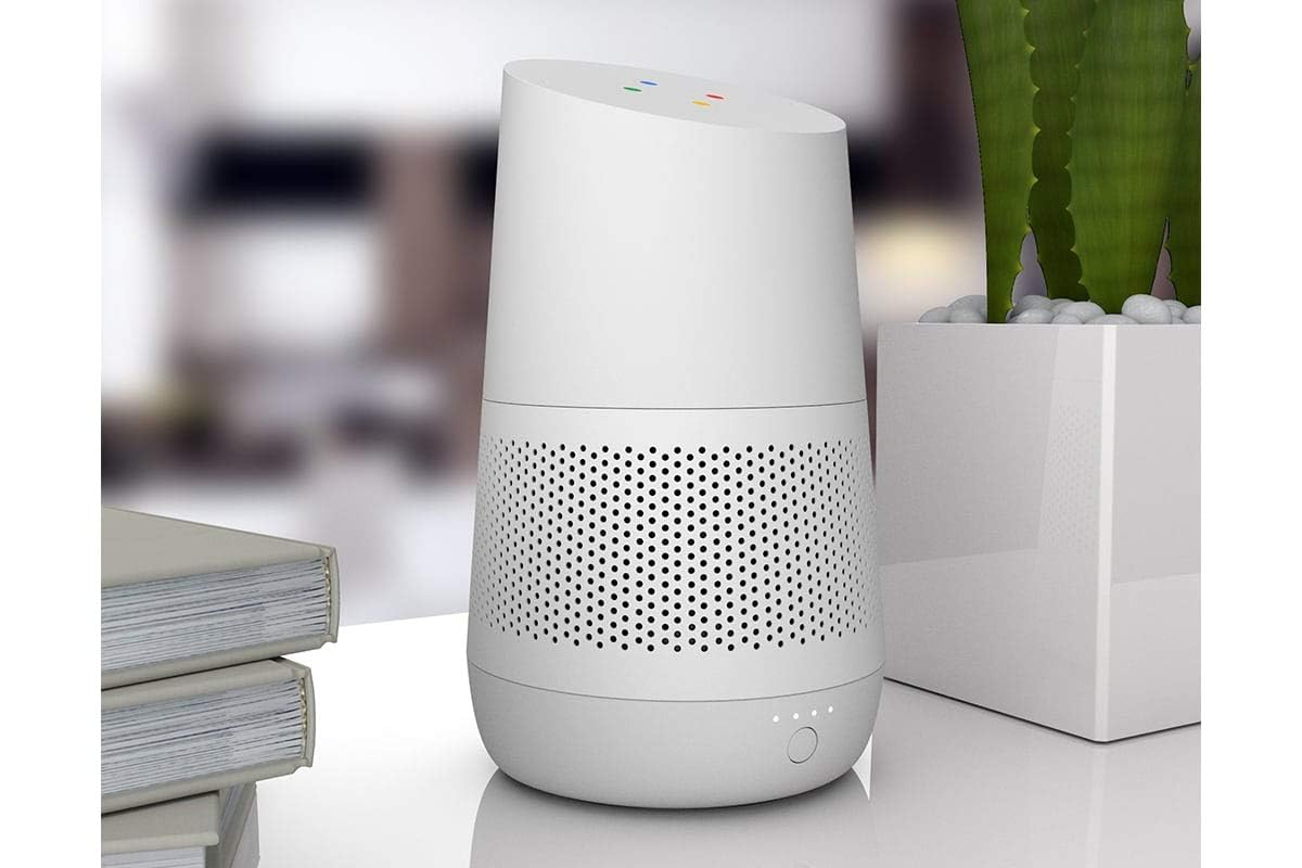 Ninety7 Battery Base For Google Home Audio/Video Product Snow/White (Loft Snow)