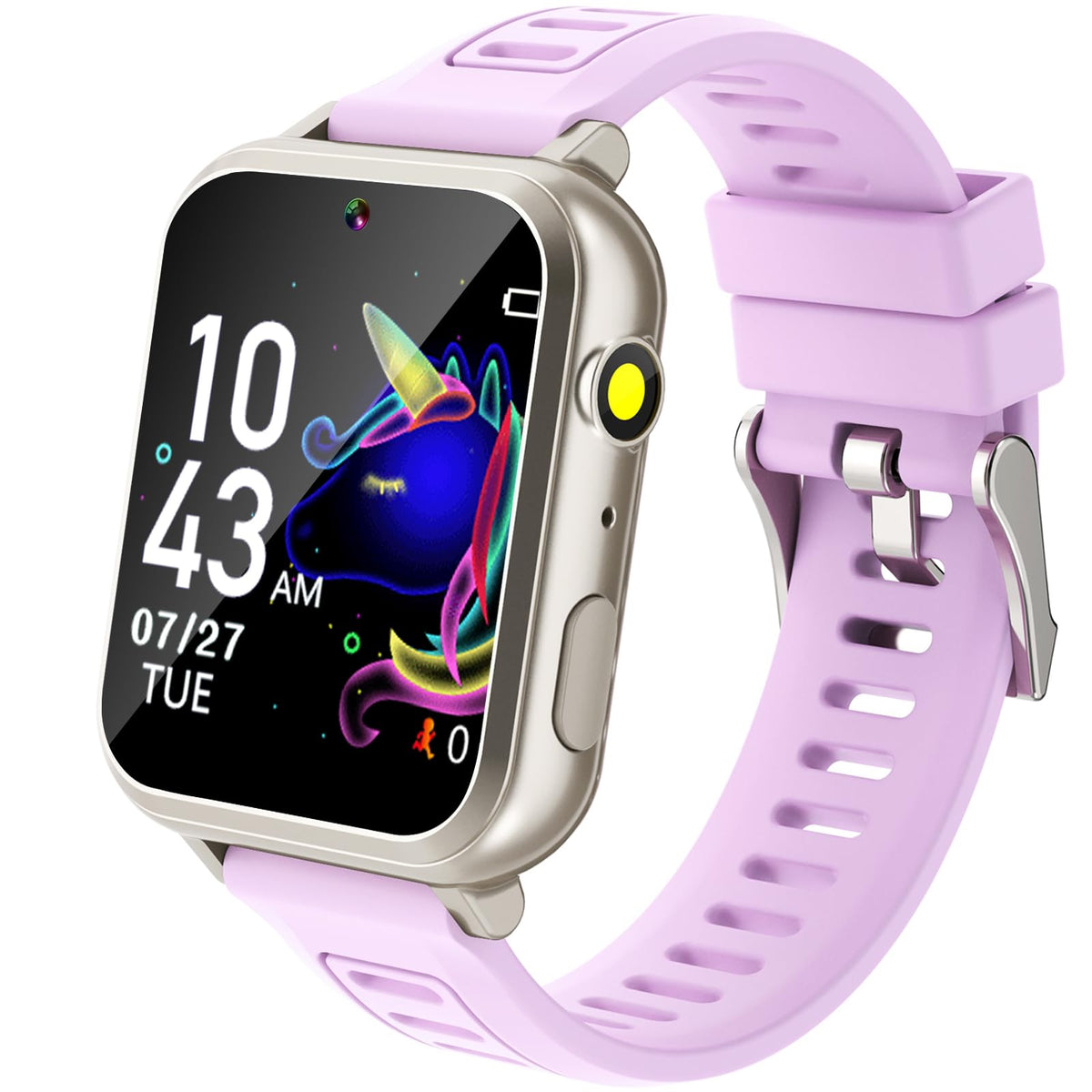 Sedzofan Kids Game Smart Watch With 24 Puzzle Games, Hd Touch Screen, Camera, Video, Music Player, Pedometer, Alarm Clock, Flash