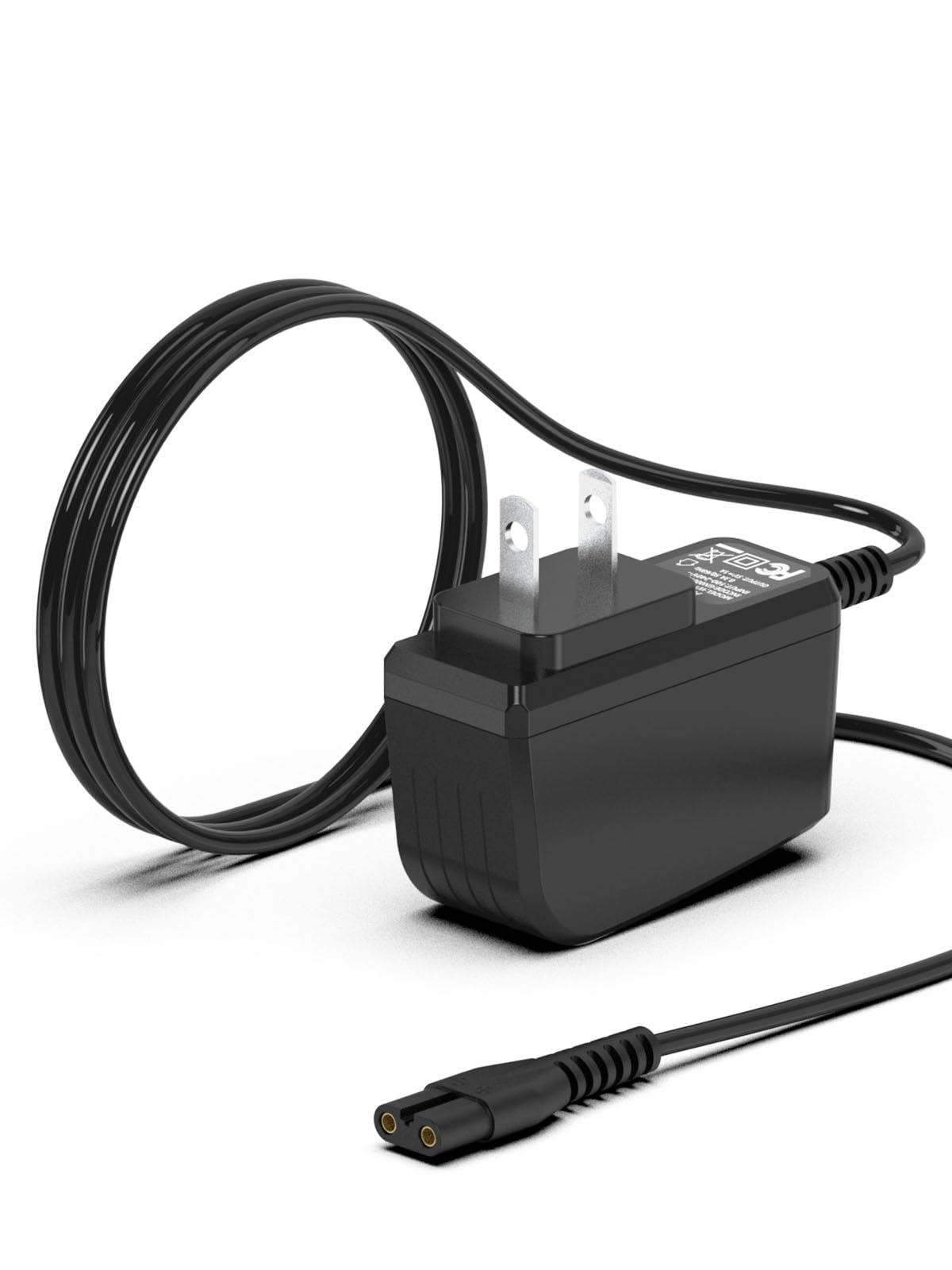 Replacement Charger For Manscaped Lawn Mower 3.0/2.0 Electric Groin Hair Trimmer Manscape Power Adapter Supply Cord 5Ft 5V 1A Bl