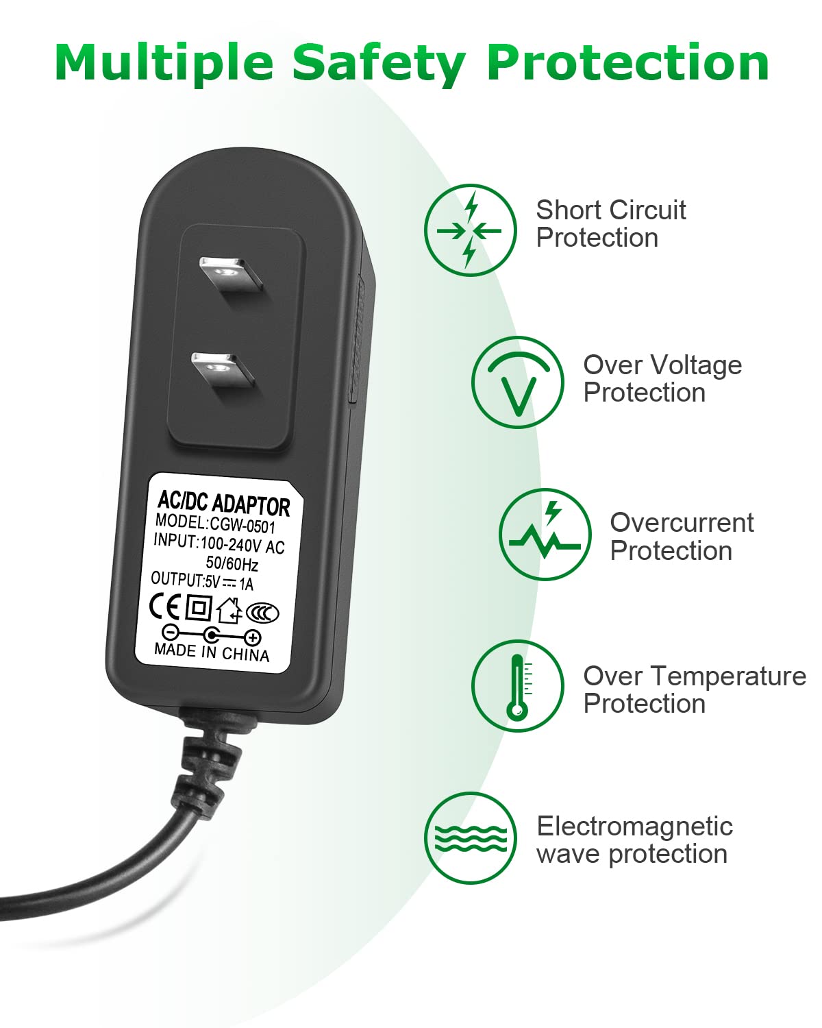 Meridian Trimmer Charger Replacement For Meridian Grooming Electric Shaver Trimmer 5V Charging Cable For Meridian Power Cord Ada