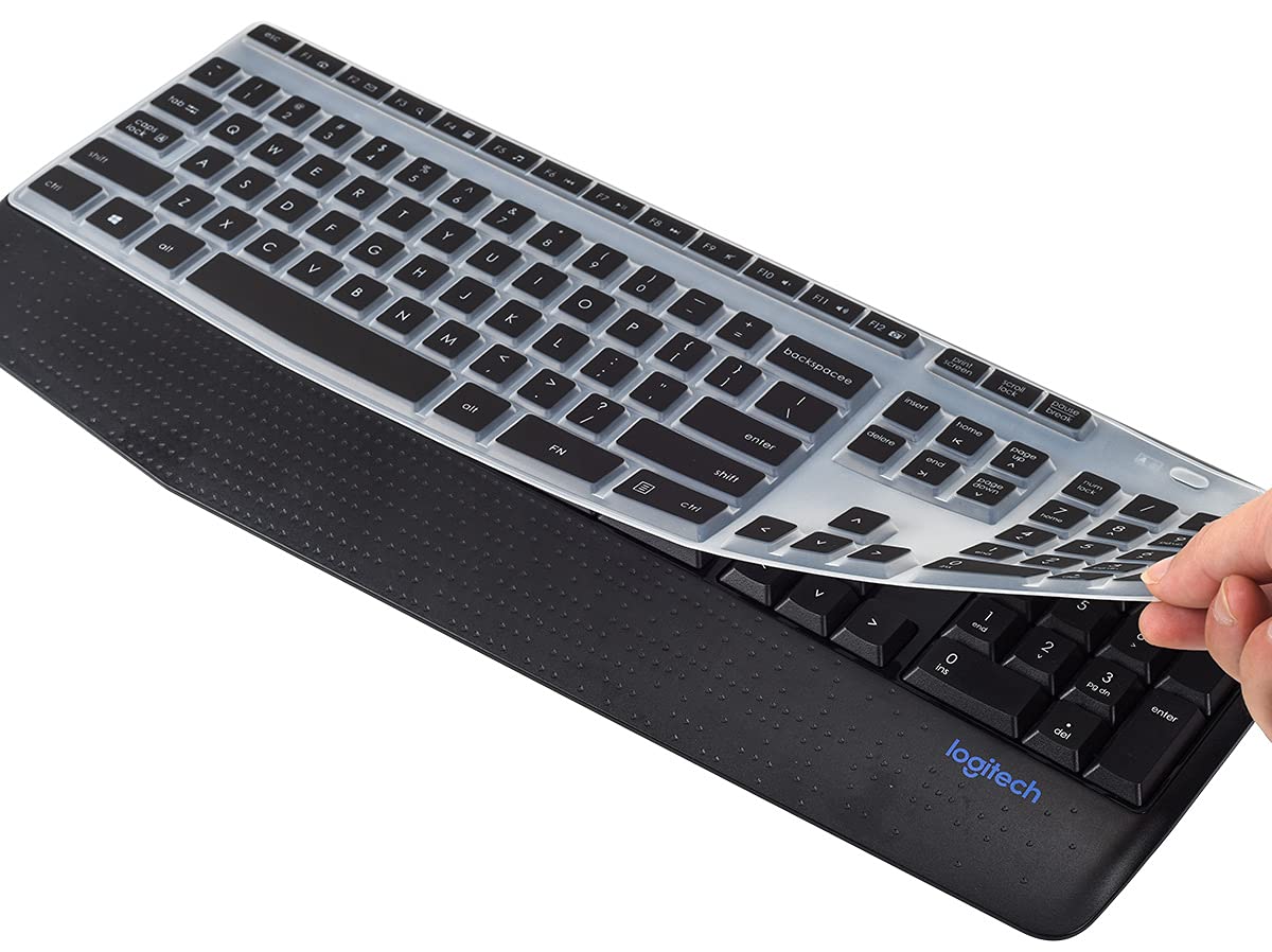 Casebuy Keybord Cover Skin Compatible With Logitech Mk345 Wireless Keyboard, Logitech Mk345 Accessories, Mk345 Keyboard Protecto