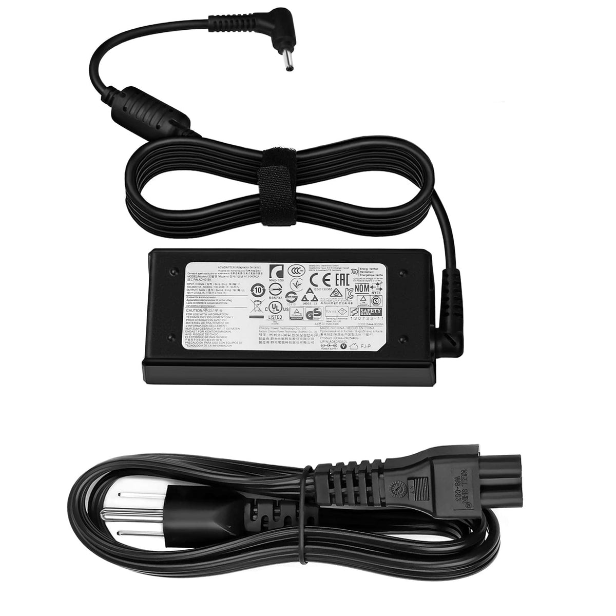 40W Ac Adapter Charger For Samsung Ativ Book 9/9 Plus / 9 Lite / 9 Spin Samsung A13 040N2A Charger Samsung Ac Adapter Model Ad 4019A Pa 1400 96 Samsung Laptop Charger 40W