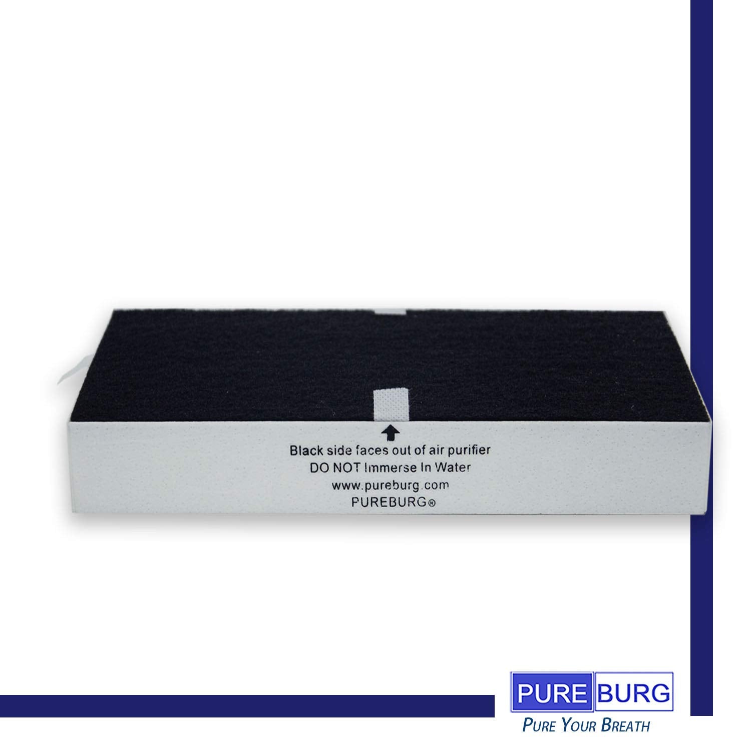 Pureburg Hrf201B True Hepa Replacement Filter Compatible With Honeywell Hht270 Hht270W Hht290 Hepaclean Series Air Purifiers Par